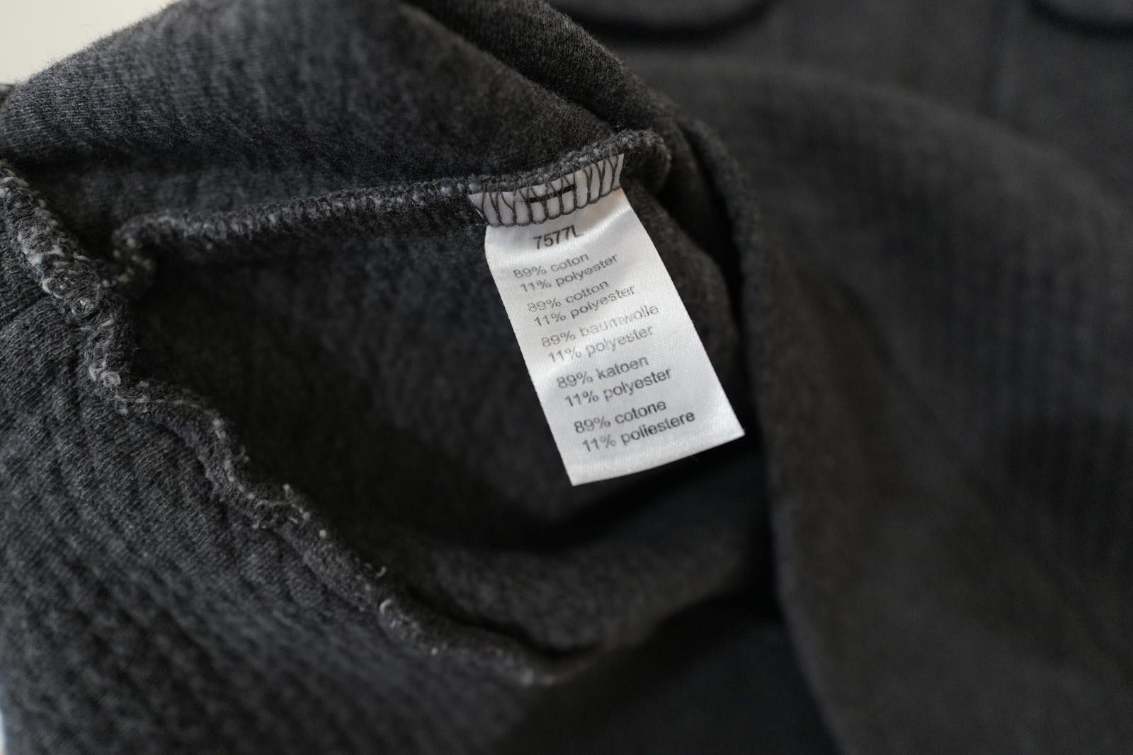 Lacoste Lacoste Crewneck Women's 40 Grey Double Pocket Size M / US 6-8 / IT 42-44 - 4 Thumbnail