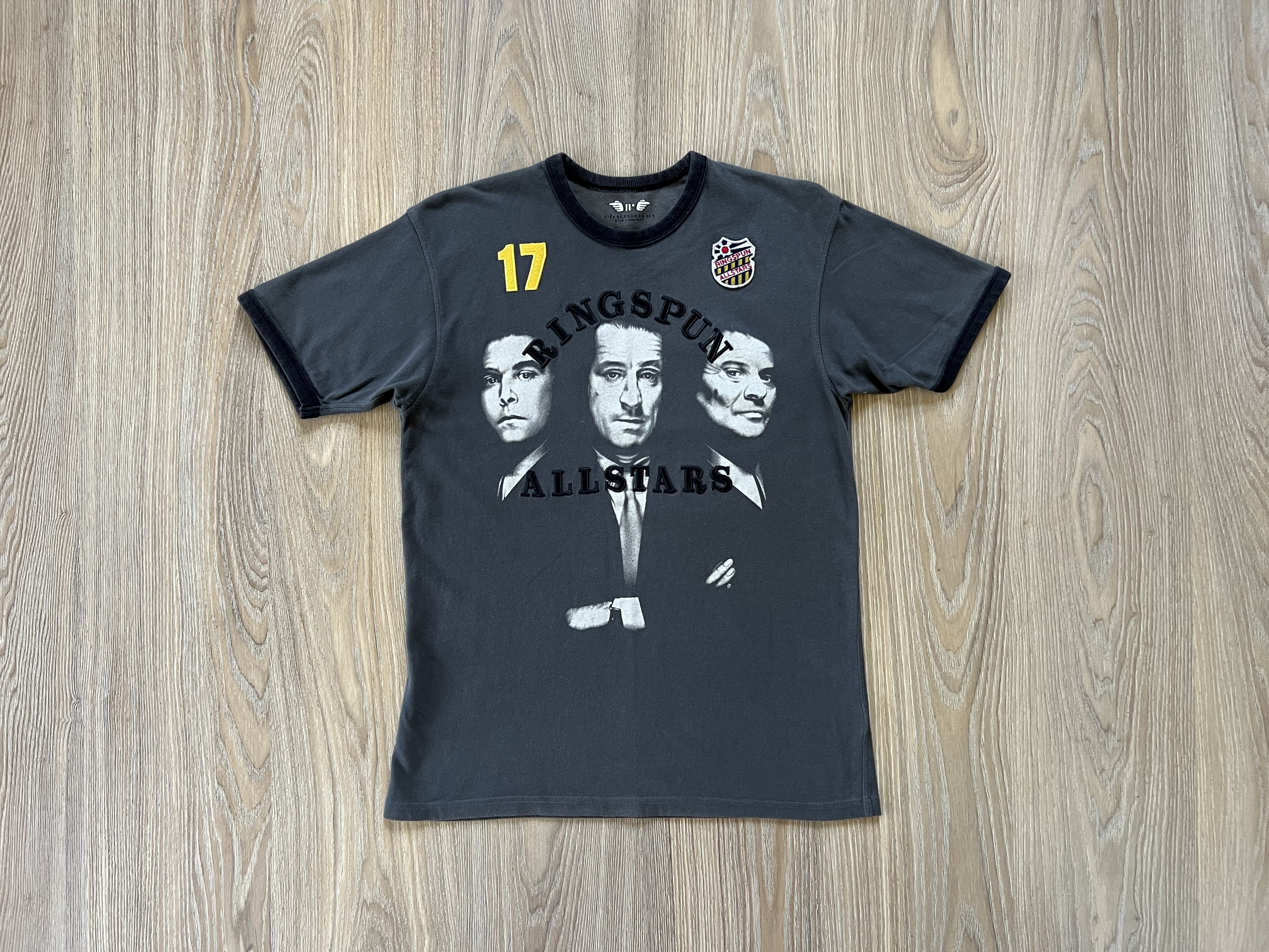 Rare Ringspun Allstars Gangster Robert De Niro T-Shirt VTG