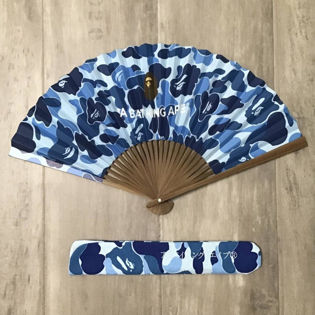 Bape BAPE ABC camo Blue folding fan a bathing ape Size ONE SIZE - 1 Thumbnail