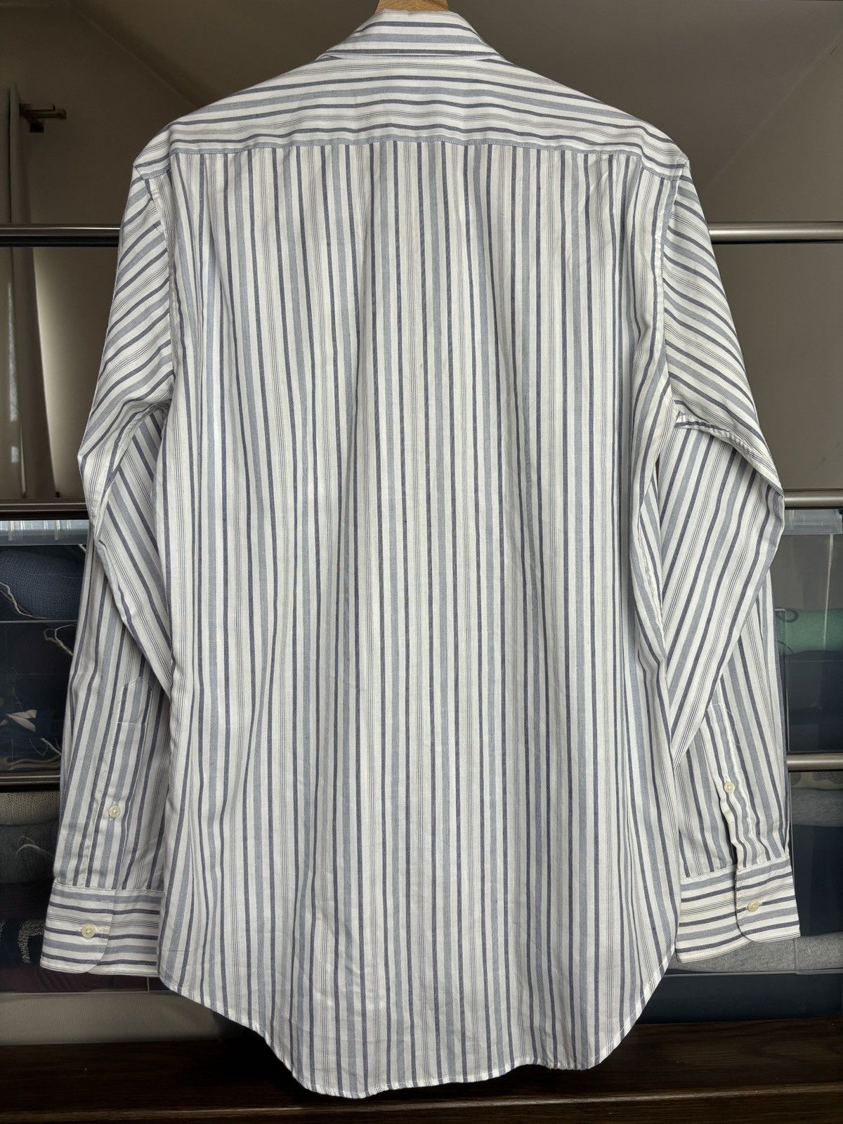 Yves Saint Laurent Yves Saint Laurent Vintage Striped Shirt Size US M / EU 48-50 / 2 - 5 Thumbnail
