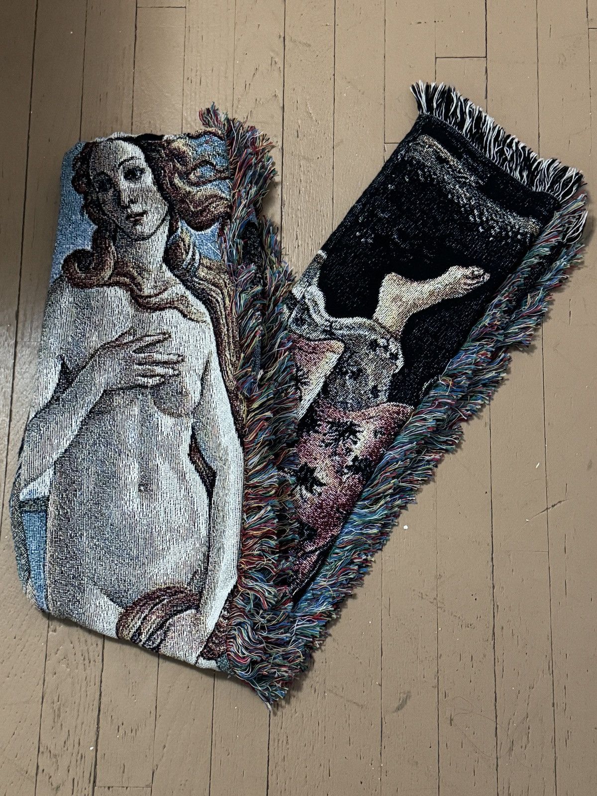 Handmade Renaissance Angel Rare Carpet Pants Size 30" / US 8 / IT 44 - 8 Thumbnail