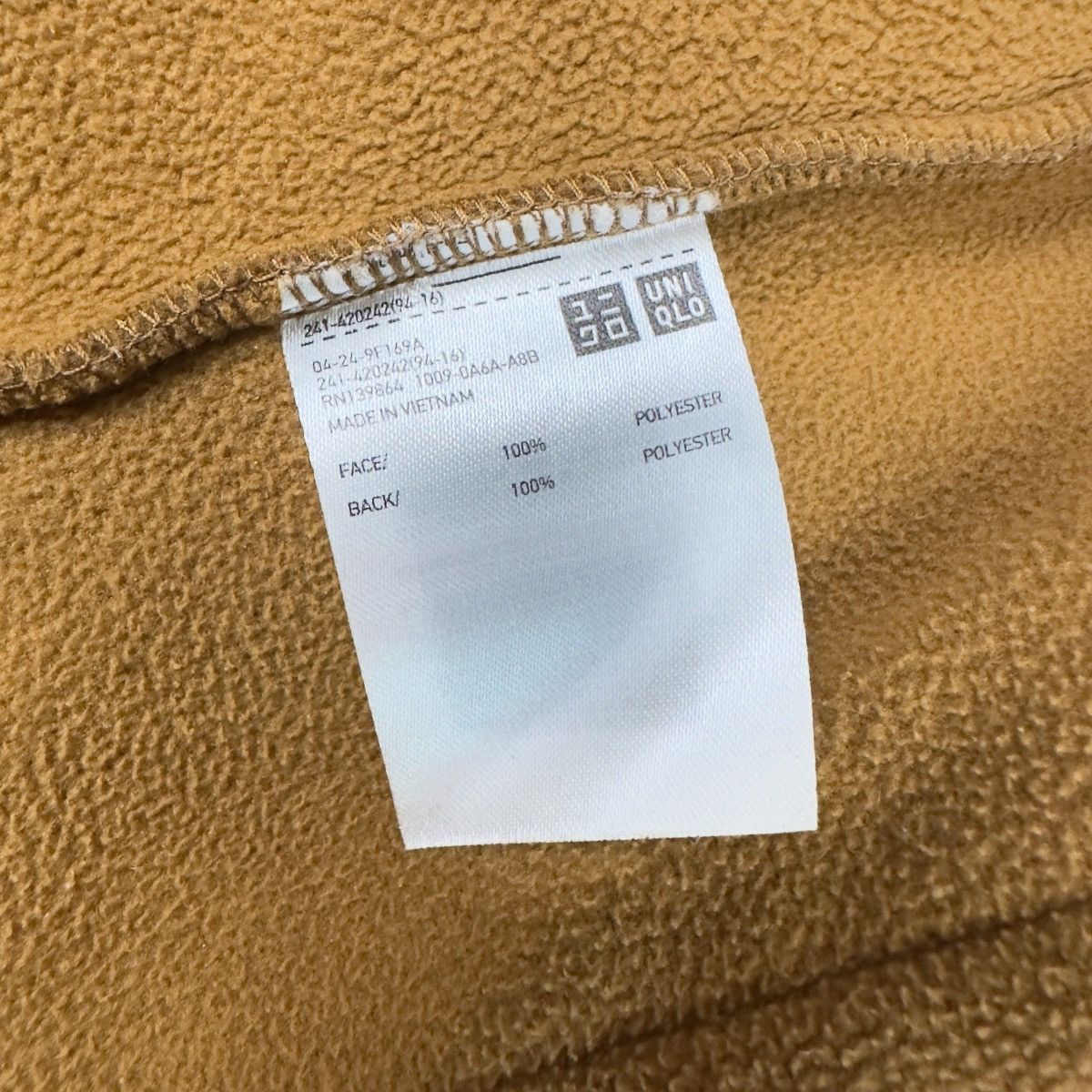 Uniqlo UNIQLO Womens XL Pile-Lined Fleece Brown Tailored Teddy Coat Size XL / US 12-14 / IT 48-50 - 6 Thumbnail