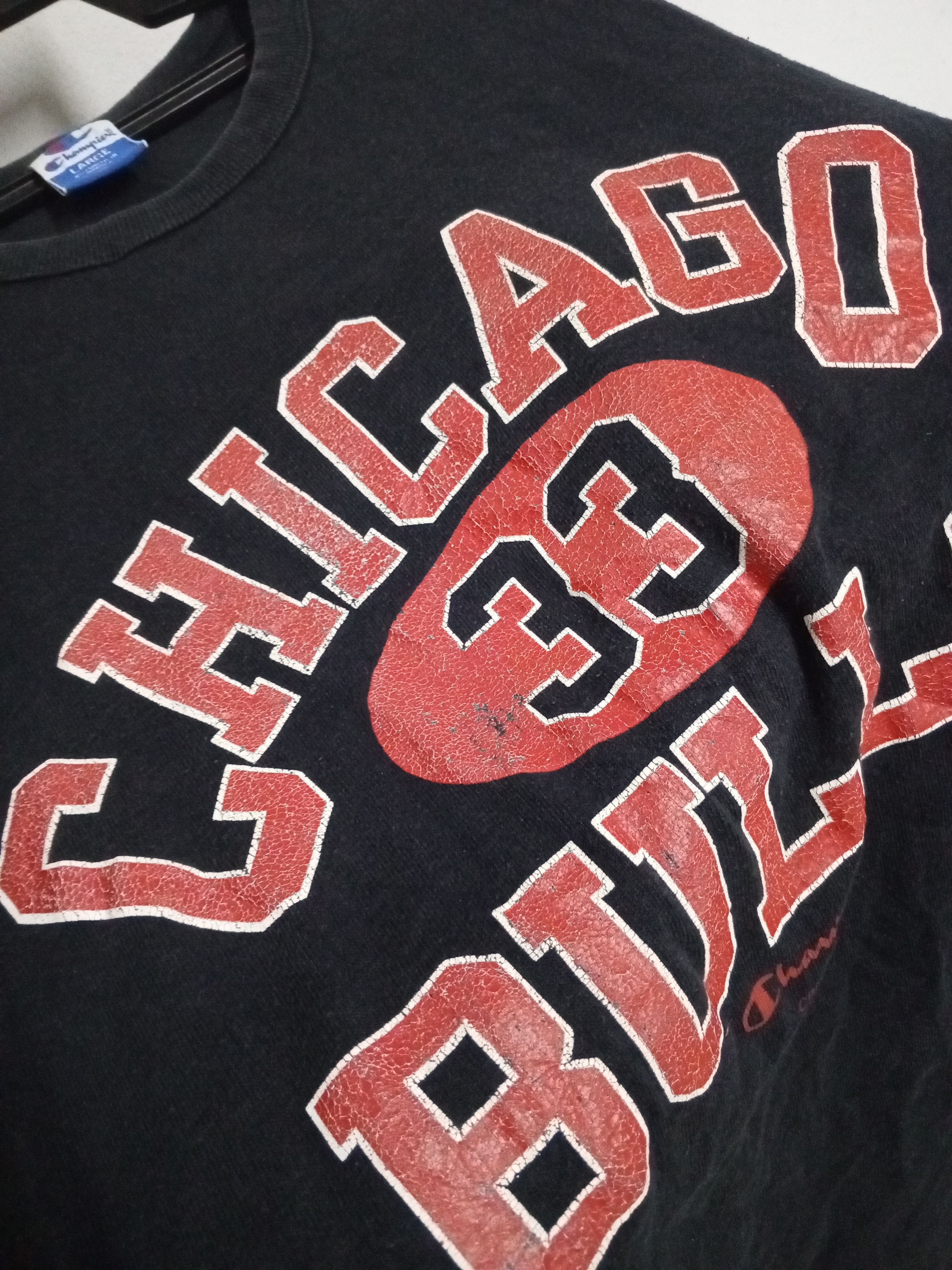 Champion {VTG 9OS CHAMPION×CHICAGO BULLS NBA Size US XL / EU 56 / 4 - 8 Thumbnail