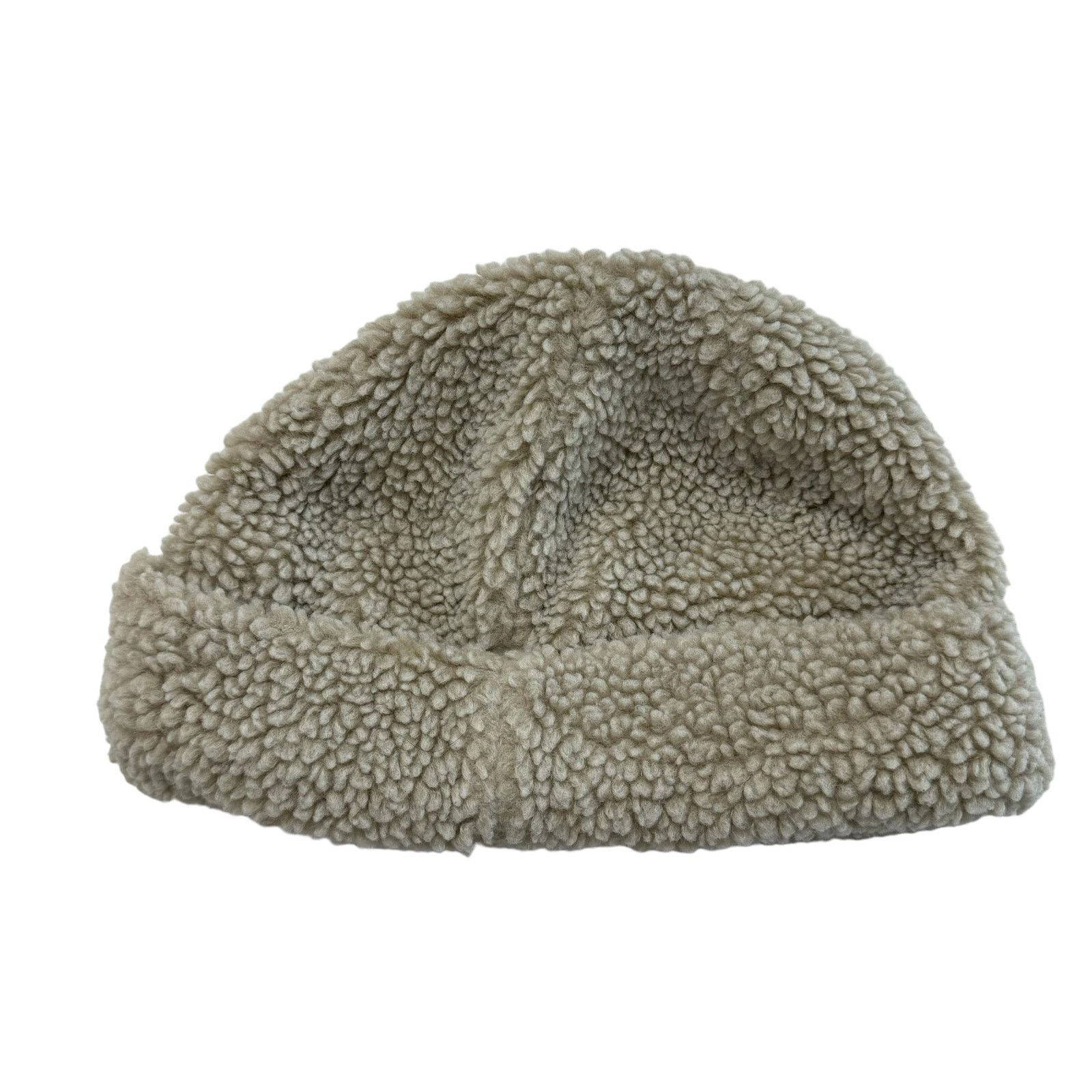 Adidas ADIDAS Tan Sherpa Fleece Beanie Cap Lined Unisex Grailed