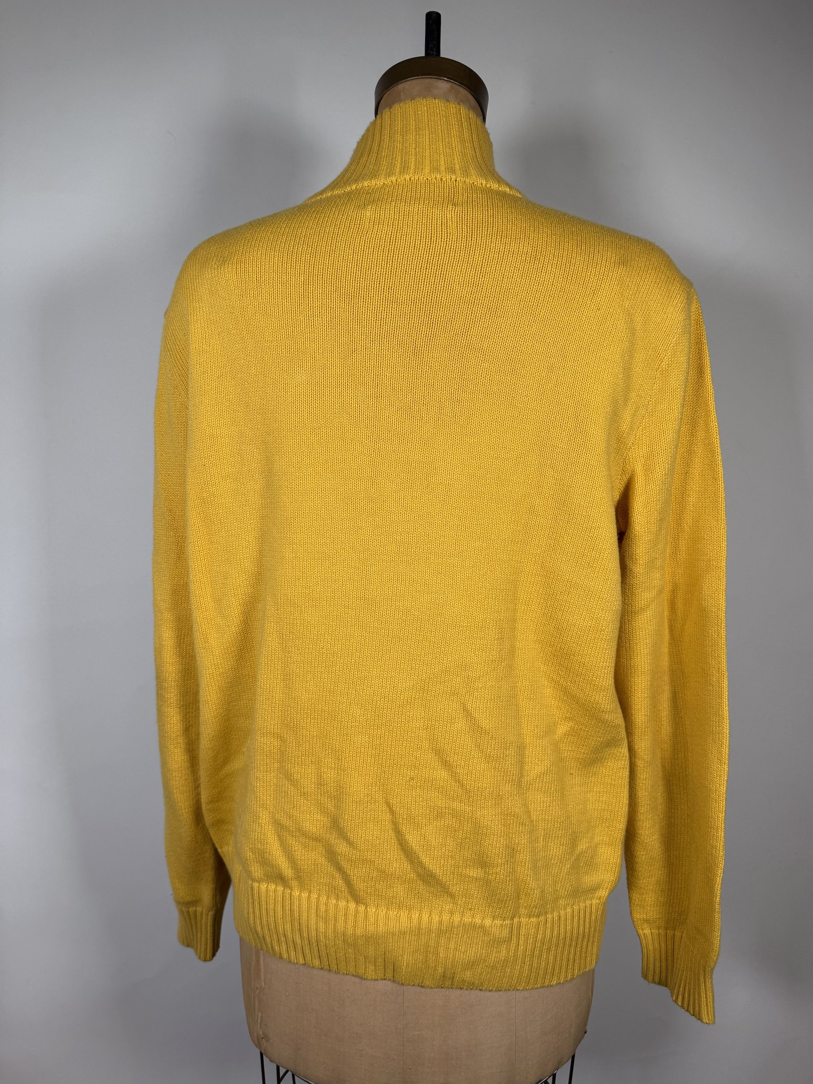Polo Ralph Lauren Vintage Polo Ralph Lauren half-zip sweater Size US M / EU 48-50 / 2 - 2 Thumbnail