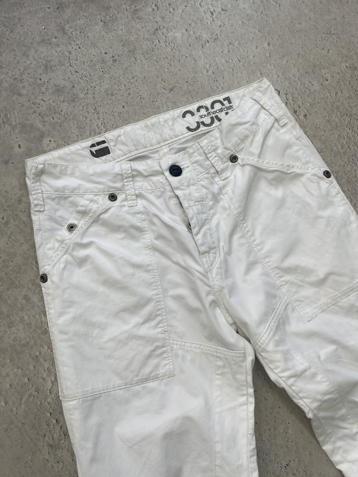 G-Star Rare japanese regular fit g star raw cargo pants y2k Size US 31 - 3 Thumbnail