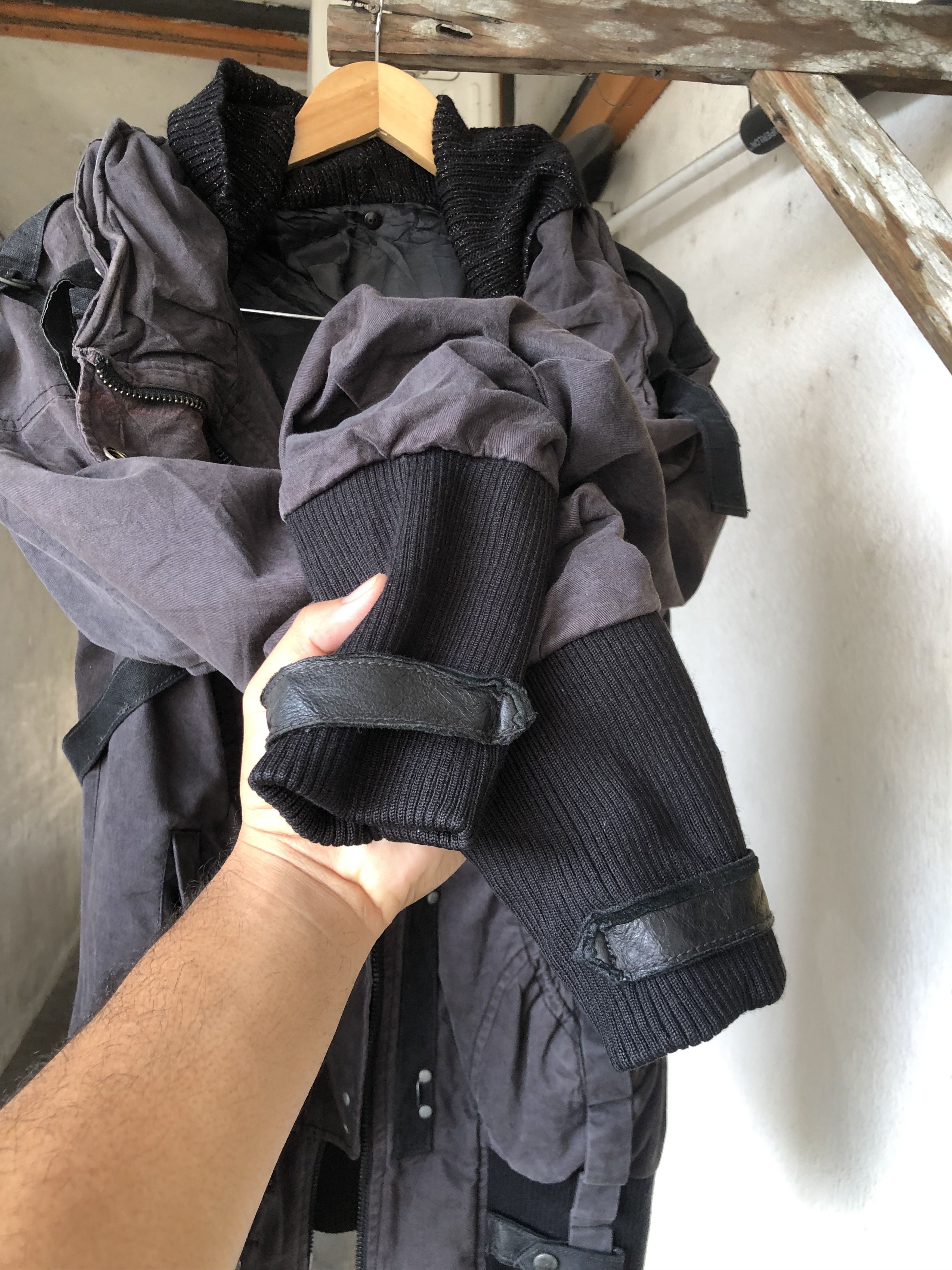 Japanese Brand 🔥 Tankus Seditionaries Bondage Punk Jacket with Leather Size M / US 6-8 / IT 42-44 - 10 Thumbnail