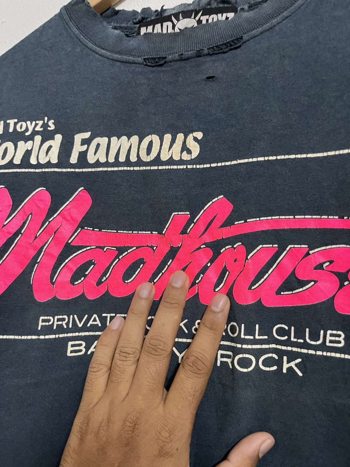 Hysteric Glamour 💥Crazyyy Early Days Mad Toyz DONT FUCK Tokyo Trashed Tee Size US S / EU 44-46 / 1 - 9 Thumbnail