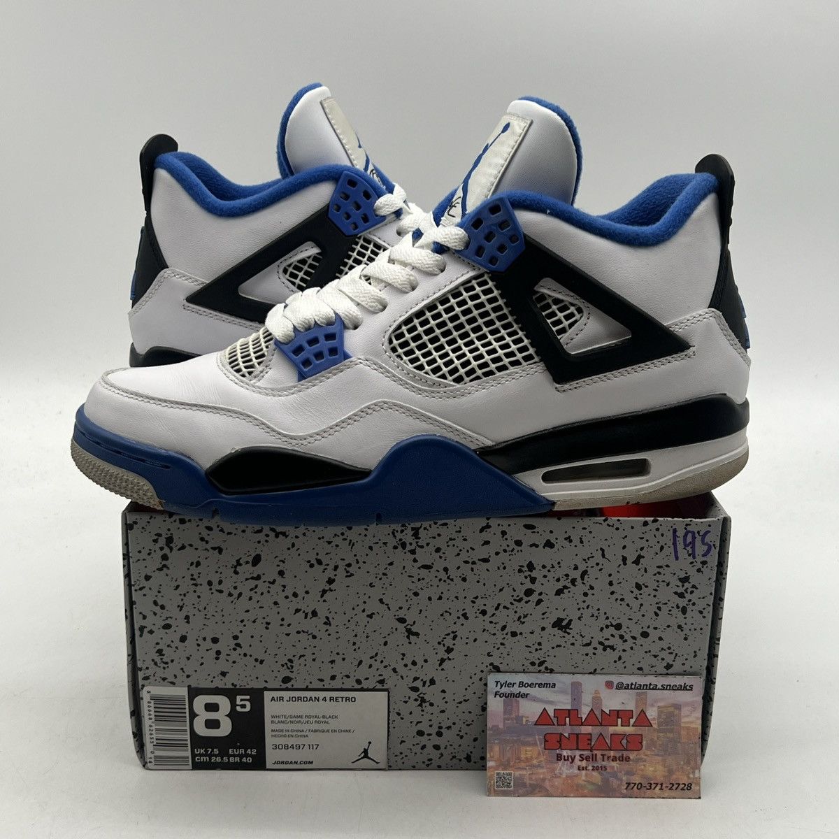 Jordan Brand Air Jordan 4 Motorsports Size US 8.5 / EU 41-42 - 1 Thumbnail