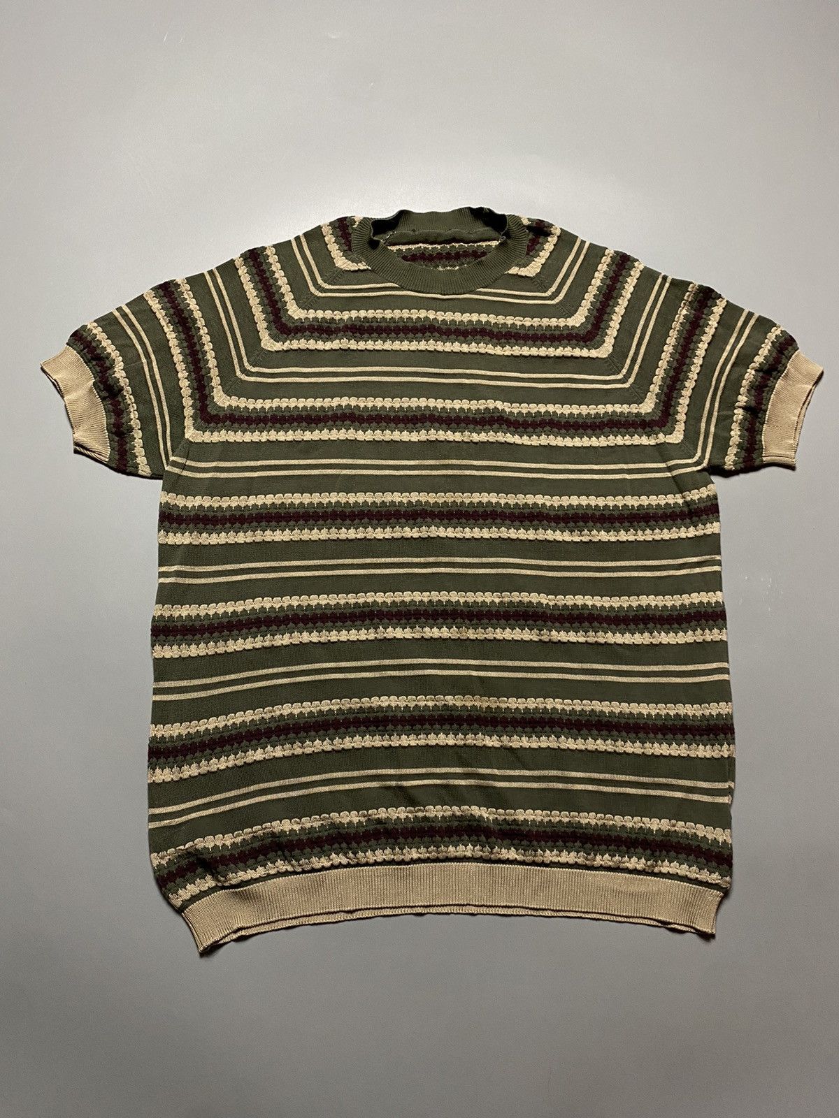 Prada ❗️PRADA RARE KNIT T-SHIRT Size M / US 6-8 / IT 42-44 - 1 Thumbnail