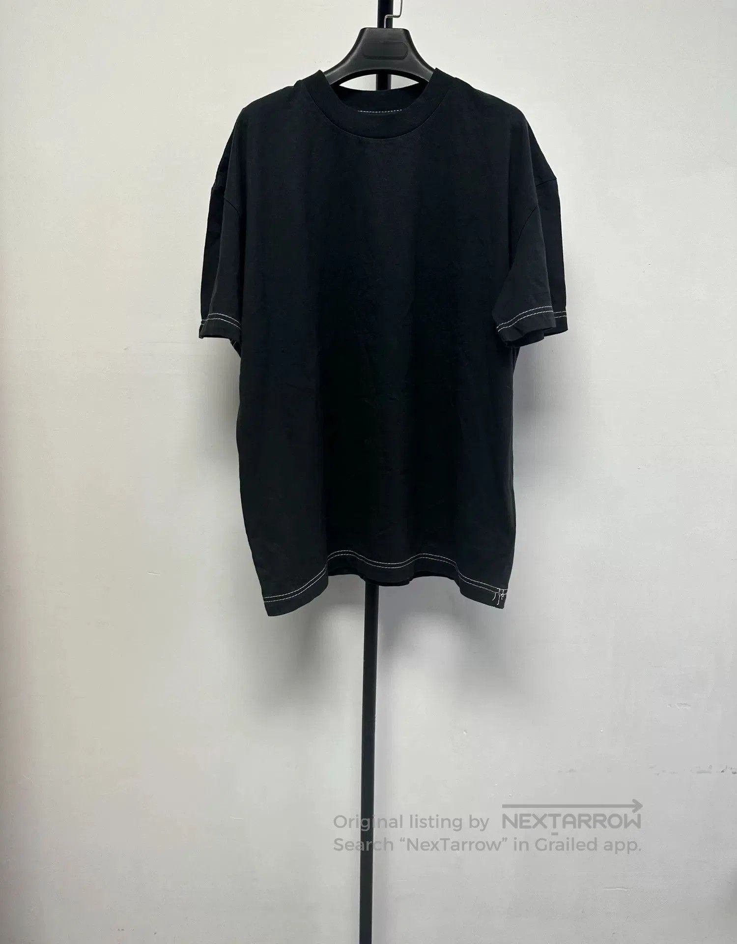 Acne Studios Acne Back Contrast Stitch Embroidered Logo T-shirt. Size US S / EU 44-46 / 1 - 1 Thumbnail
