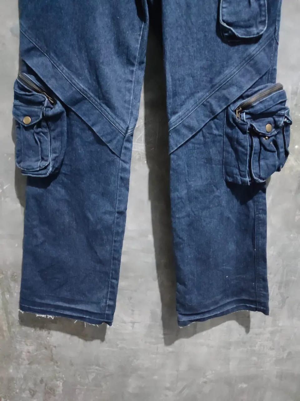 Japanese Brand Dalin Multipocket 3D Pocket Cargo Pants release hem Size 30" / US 8 / IT 44 - 3 Thumbnail