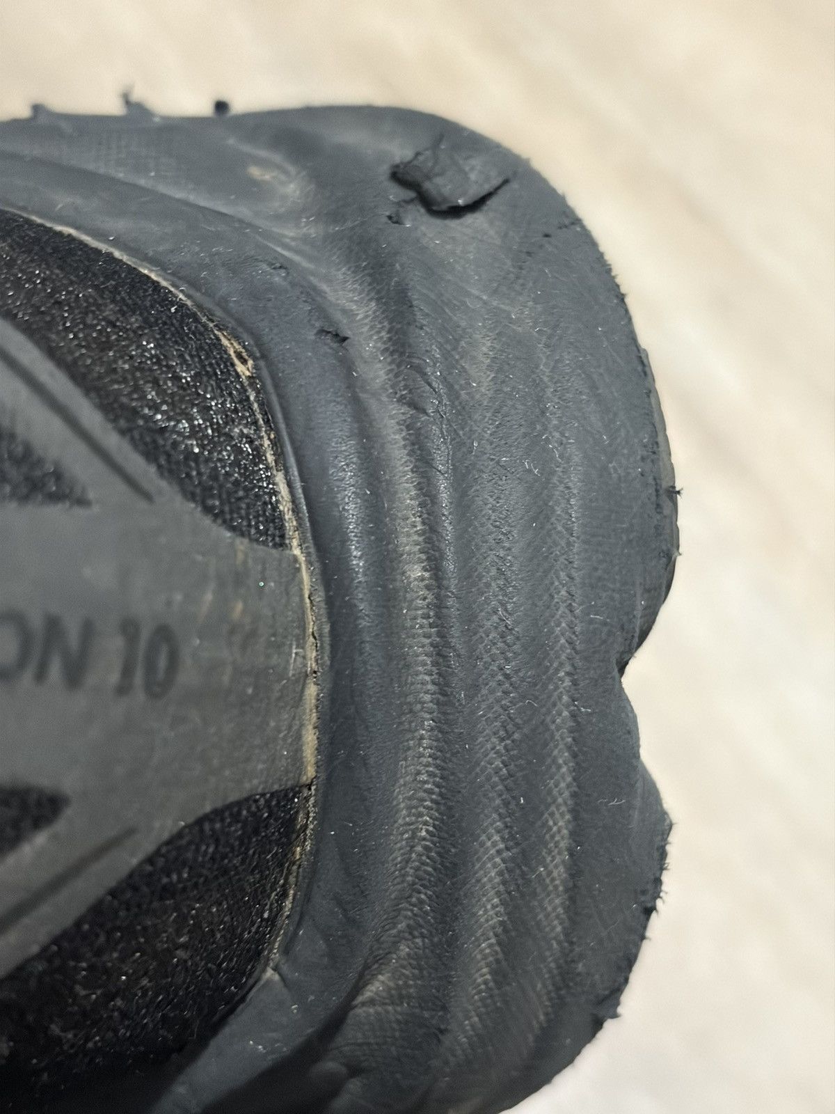 Hoka Hoka Clifton 10 Triple Black Running Shoes Size US 12 / EU 45 - 8 Thumbnail