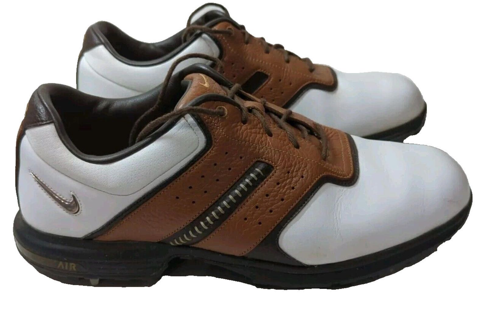 Nike Nike Air Golf Shoes 418535-172 Brown/White Size 10 Size ONE SIZE - 3 Thumbnail