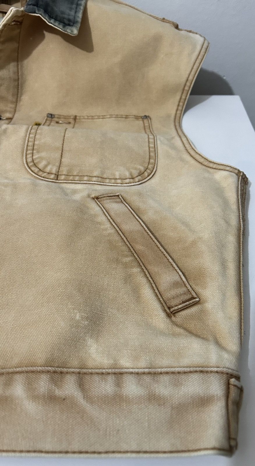 Gallery Dept. Gallery Dept Logan Vest Jacket Medium Tan Brown Size US M / EU 48-50 / 2 - 13 Thumbnail