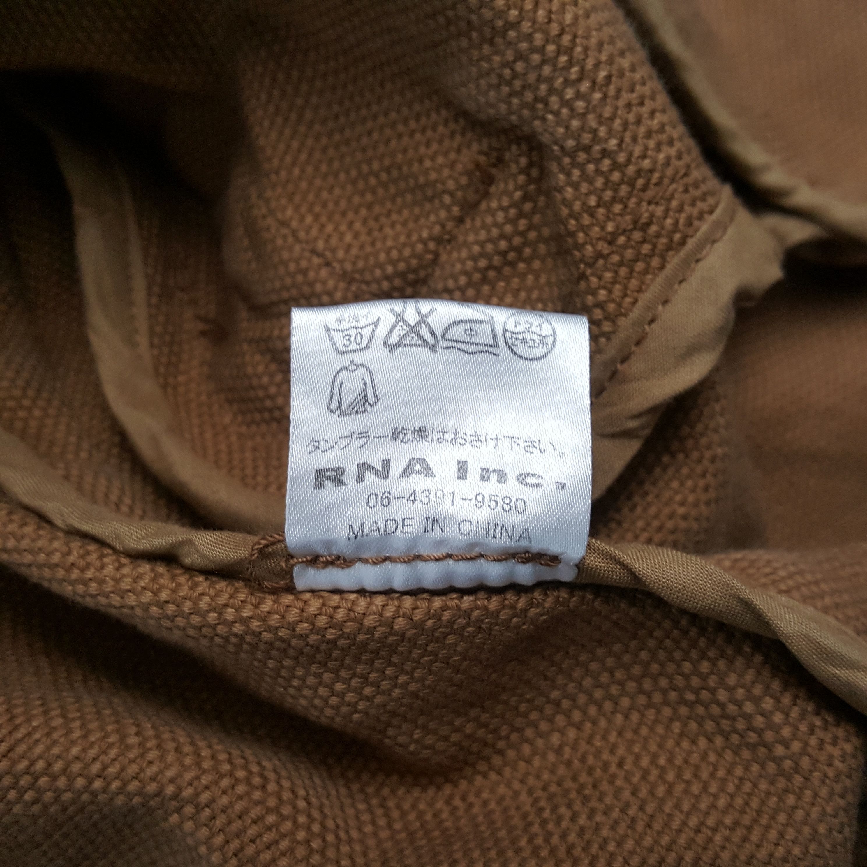Japanese Brand Vintage RNA Inc Japanese Fashion Brand Jacket C317N4 Size US XS / EU 42 / 0 - 9 Thumbnail
