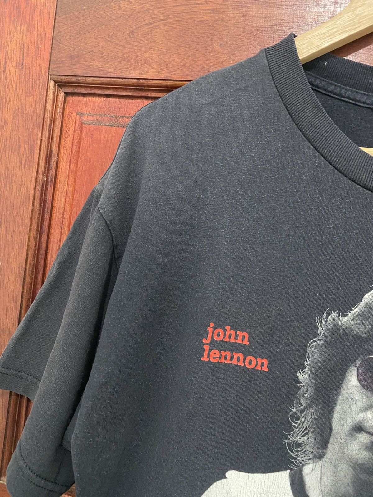 Band Tees × Vintage 🇺🇸 Vintage 1991 John Lennon T-shirt Bob Gruen Made Usa Size US L / EU 52-54 / 3 - 4 Thumbnail