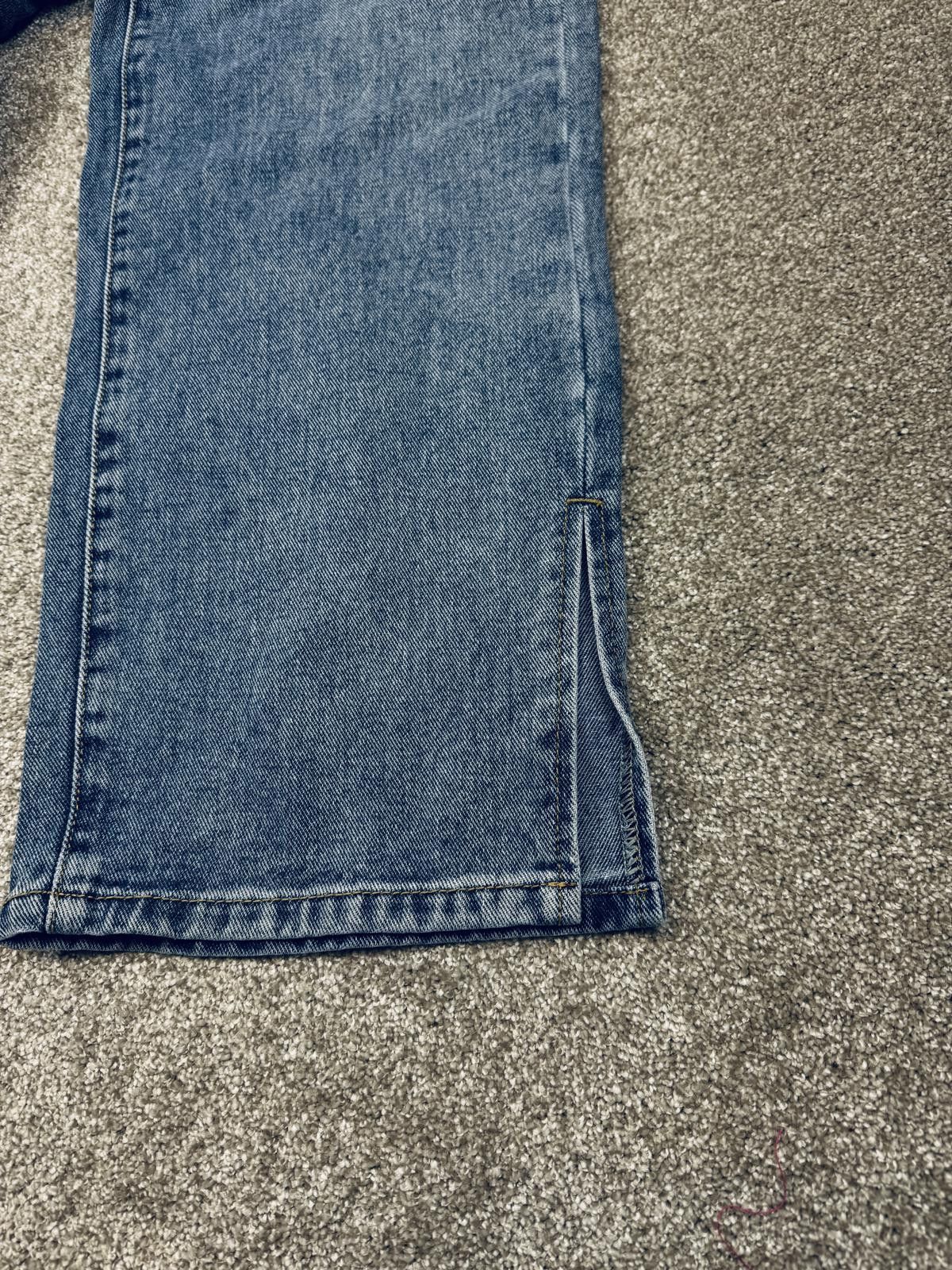Boohoo boohoo High Waist Wide Leg Jeans UK 14 US 10 EU 42 Size 32" / US 10 / IT 46 - 4 Thumbnail