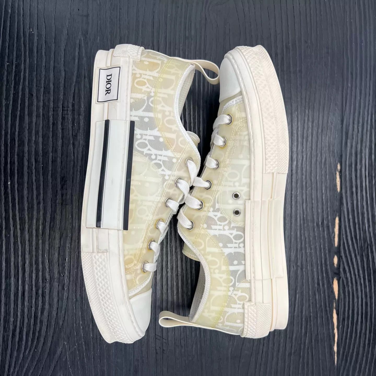Dior Dior B23 White All-Over Print 41 With Box New Size US 8 / EU 41 - 7 Thumbnail