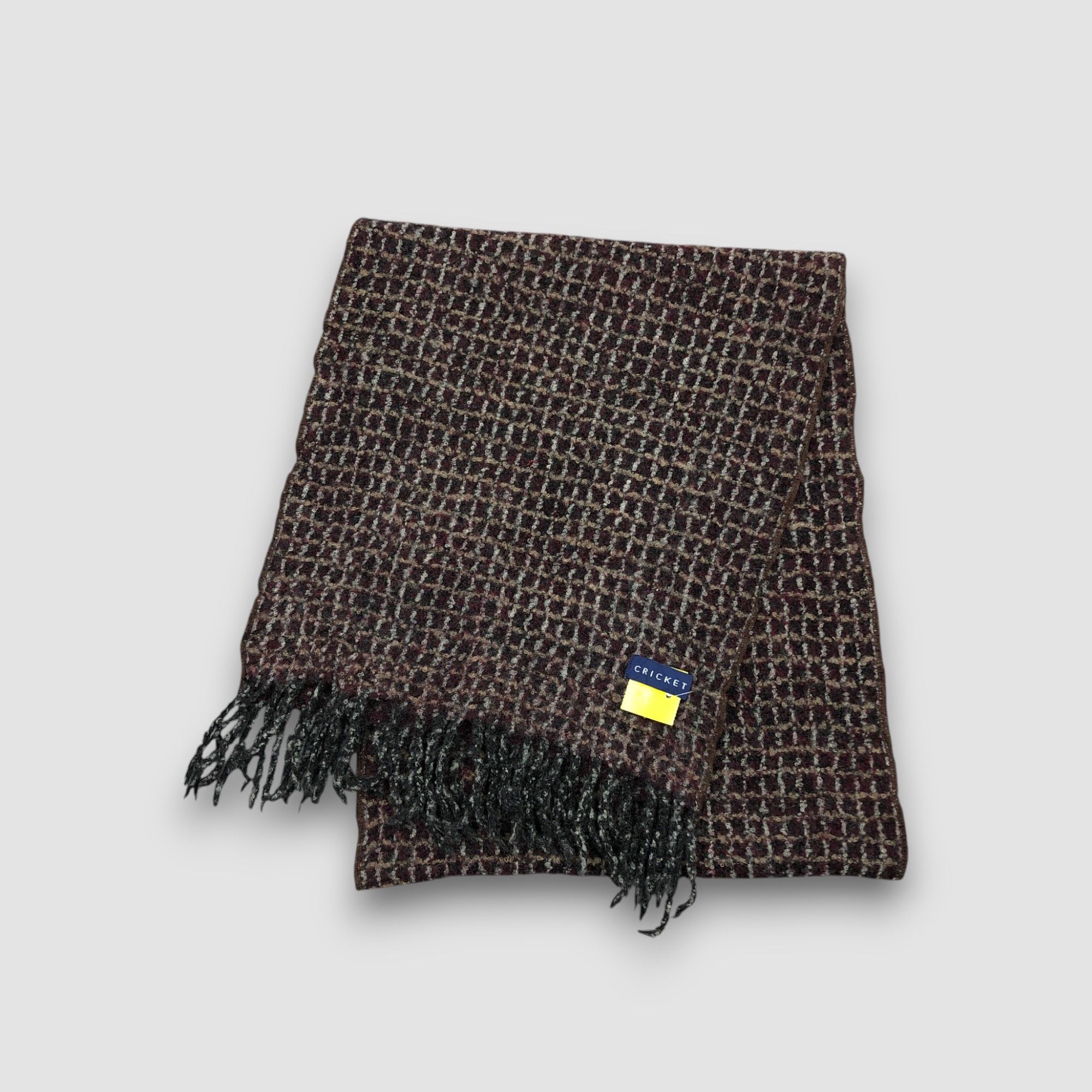 Vintage Vintage Cricket Scarf Muffler Wool Cashmere Scarves Size ONE SIZE - 2 Thumbnail