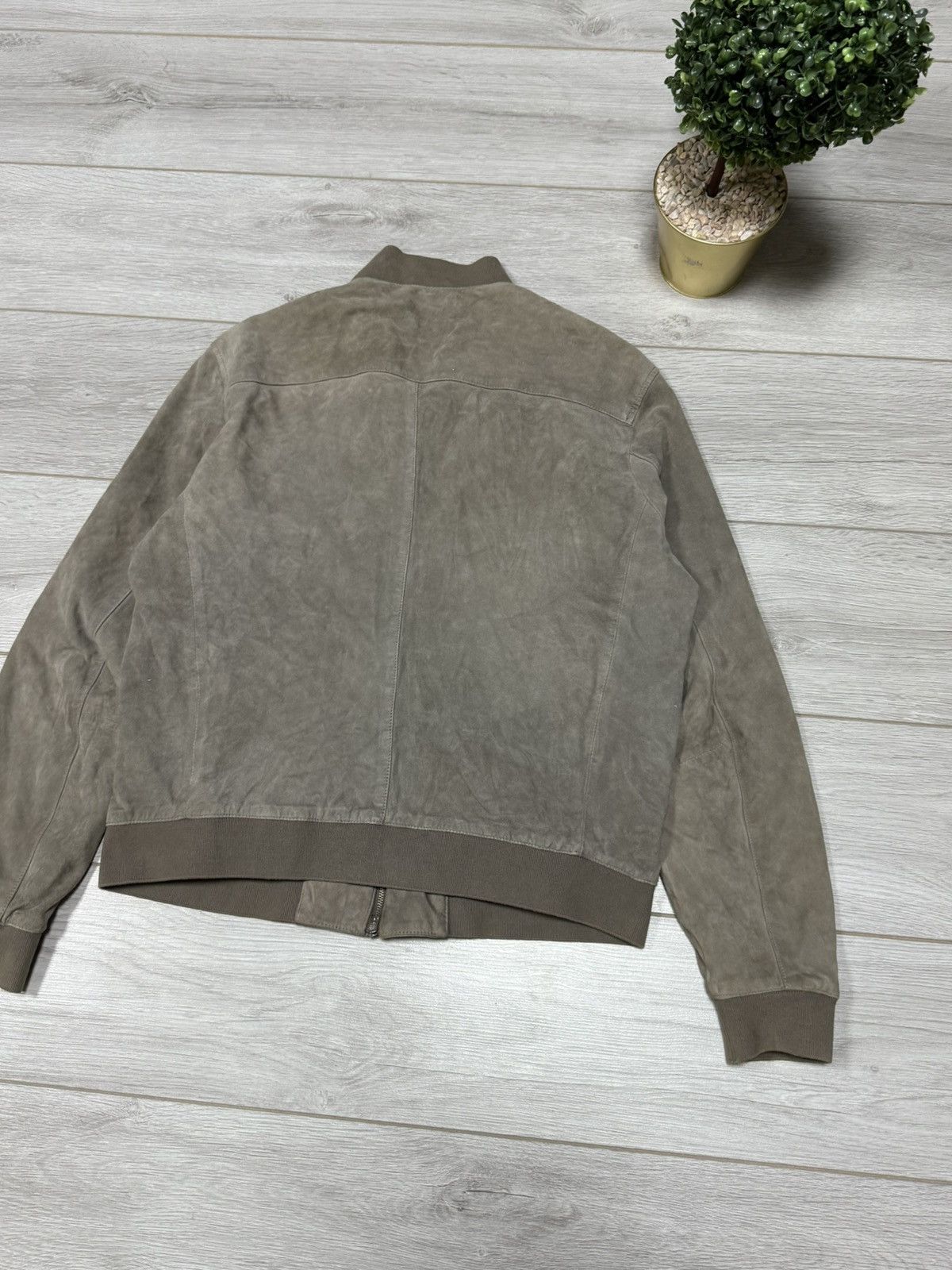 Allsaints Allsaints Kemble suede bomber leather jacket zip Size US XXL / EU 58 / 5 - 12 Thumbnail