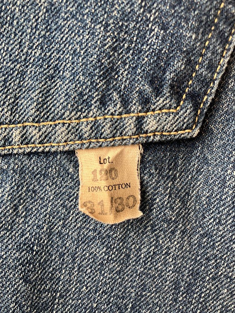 Japanese Brand CANTON OVERALLS 500-120UD W32xL31 1920’s 201-type Size US 32 / EU 48 - 14 Thumbnail