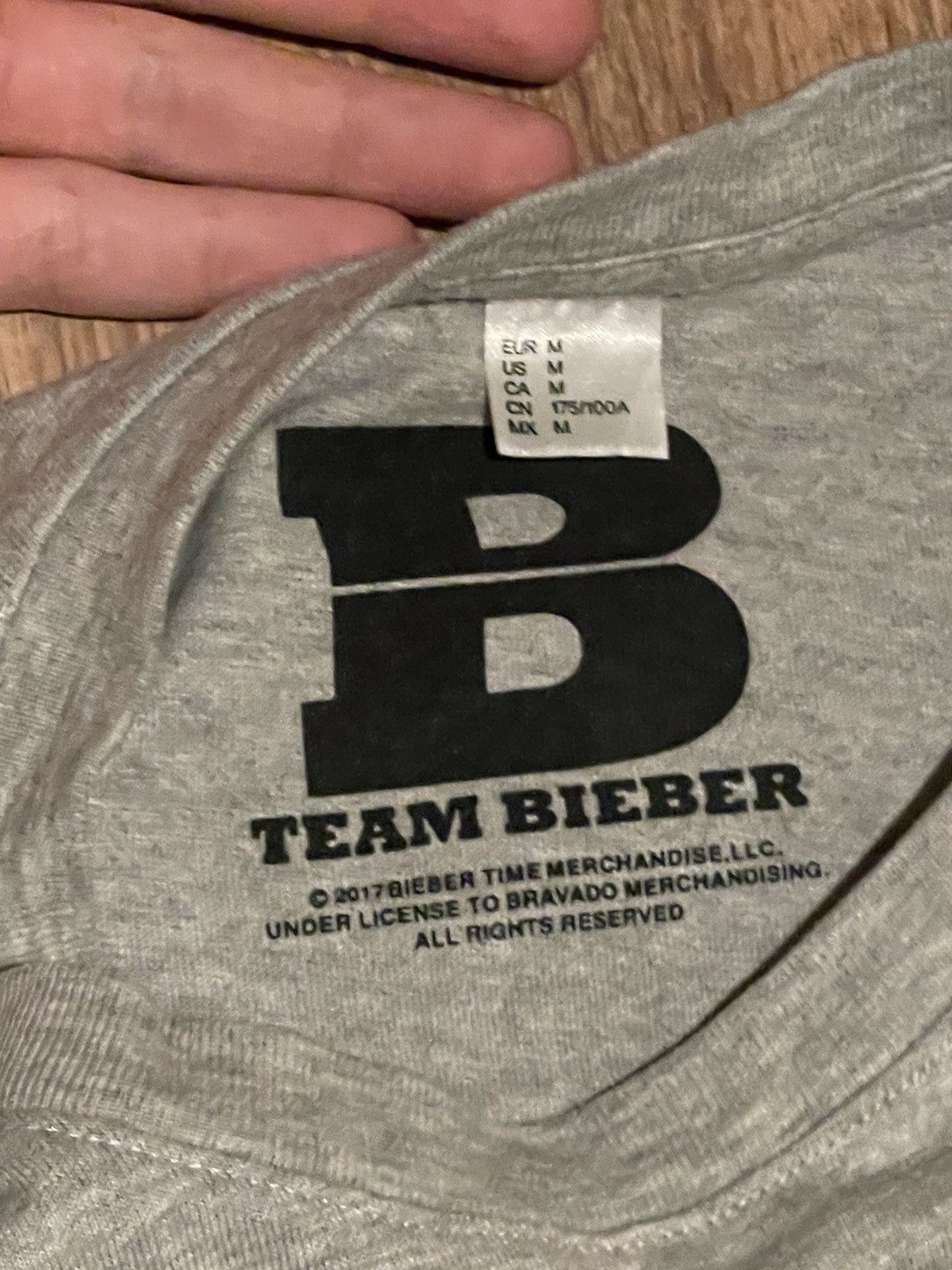 Band Tees × Justin Bieber Justin Bieber Stadium Tour Long Sleeve Y2k Streetwear M Size US M / EU 48-50 / 2 - 8 Thumbnail