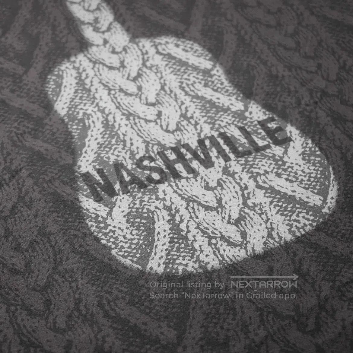 Number (N)ine Sz 4 Number Nine Vintage Guitar Tee. Size US XL / EU 56 / 4 - 6 Thumbnail