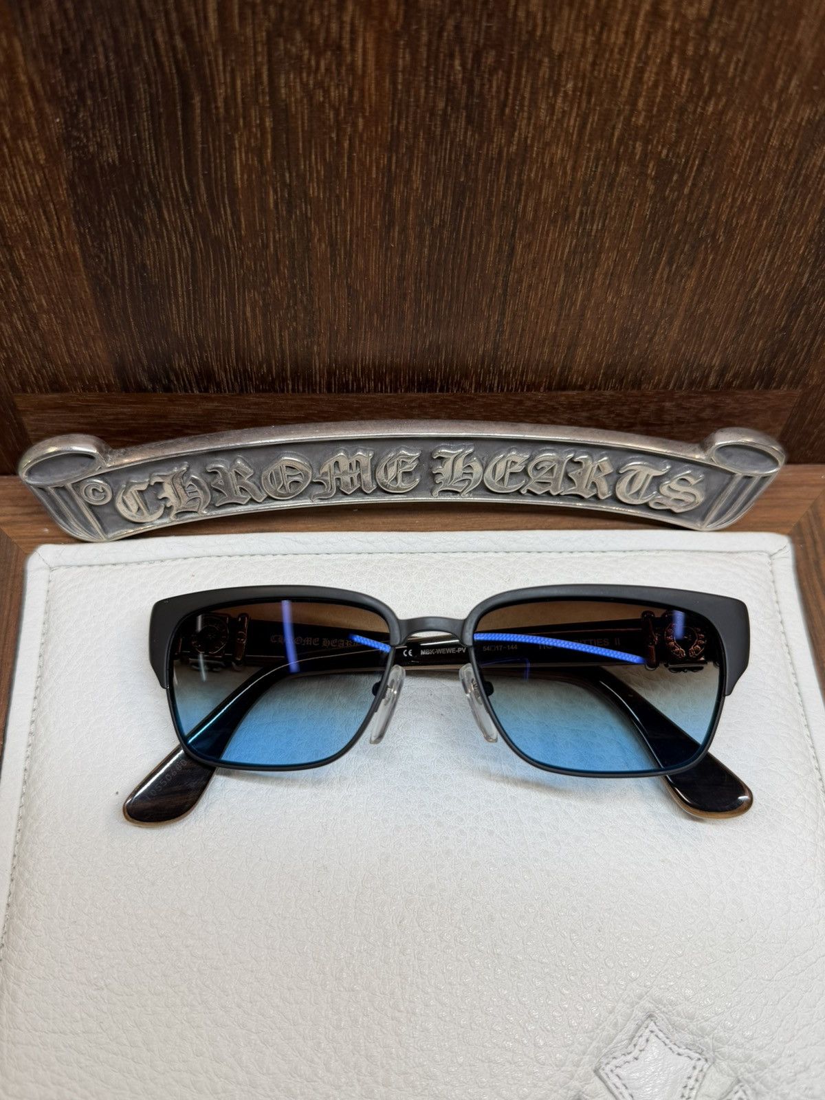 Chrome Hearts Chrome Hearts Tig Ol Bitties II Sunglasses Size ONE SIZE - 4 Thumbnail