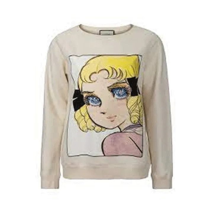 Gucci Gucci Floral Fairy Comic Sweatshirt Size US S / EU 44-46 / 1 - 1 Thumbnail