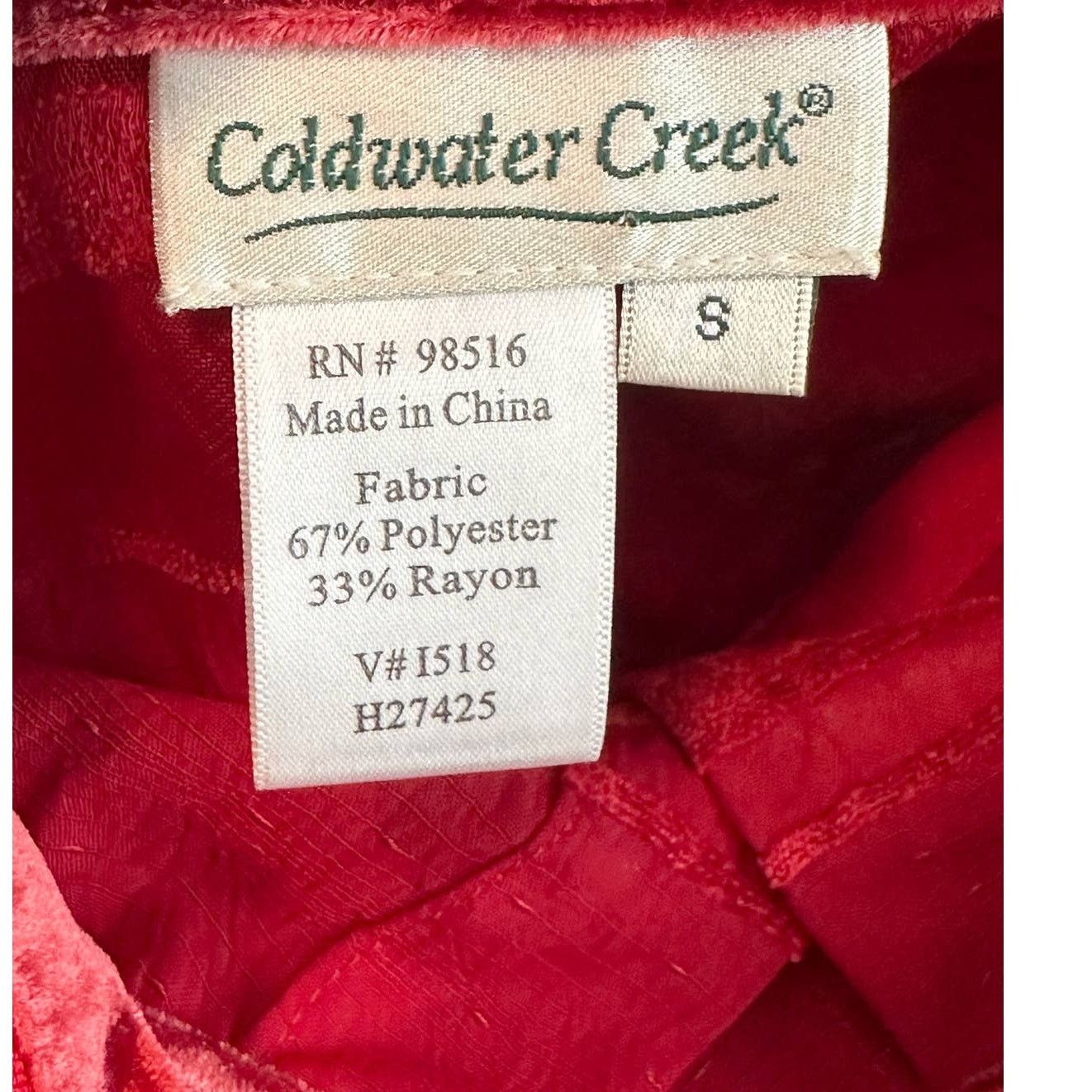 Coldwater Creek Coldwater Creek 3/4 sleeves button boxy shirt size Small Size S / US 4 / IT 40 - 3 Thumbnail