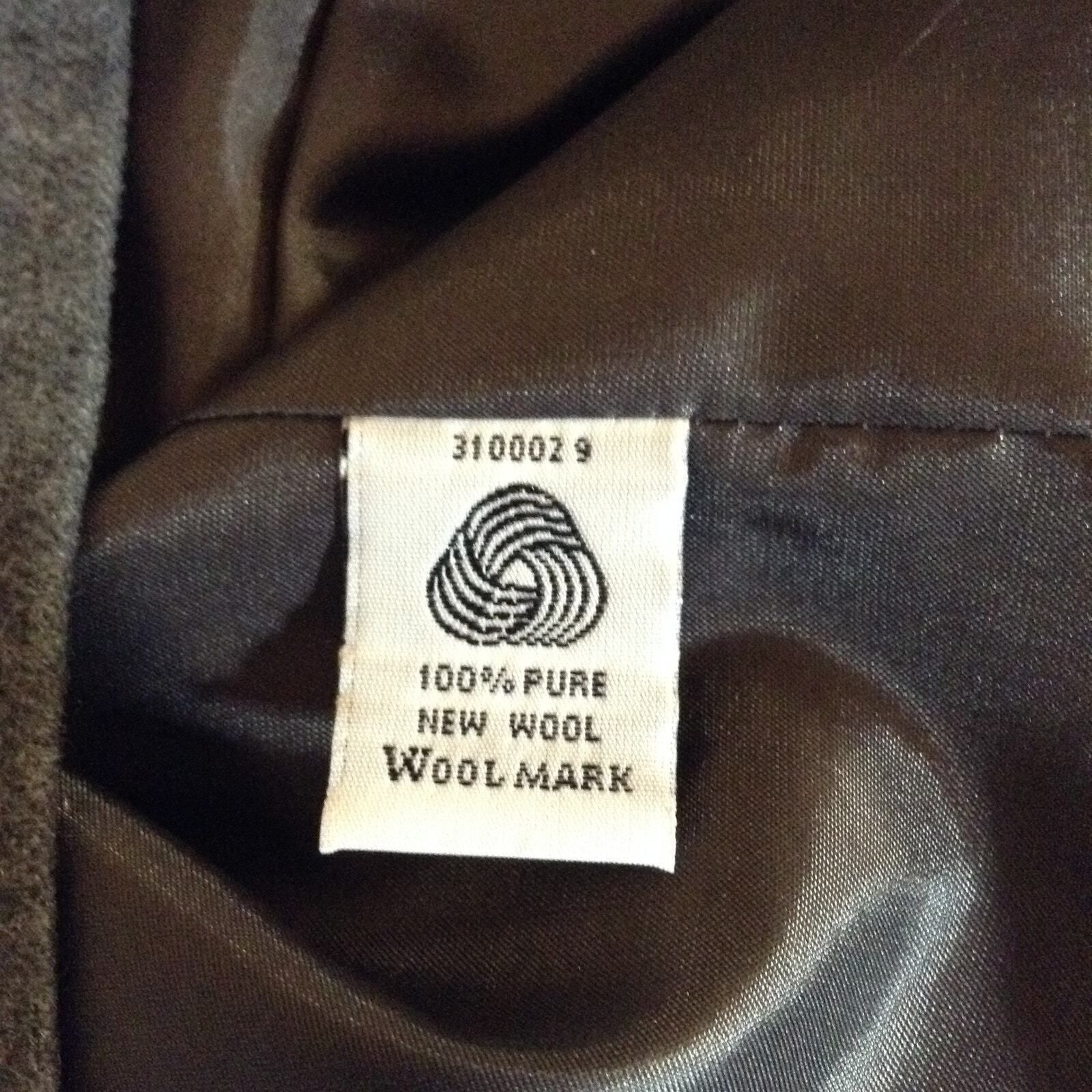 Pendleton Pendleton Wool Gray Blazer SZ 10 Collared Hidden Buttons VTG Size L / US 10 / IT 46 - 8 Thumbnail