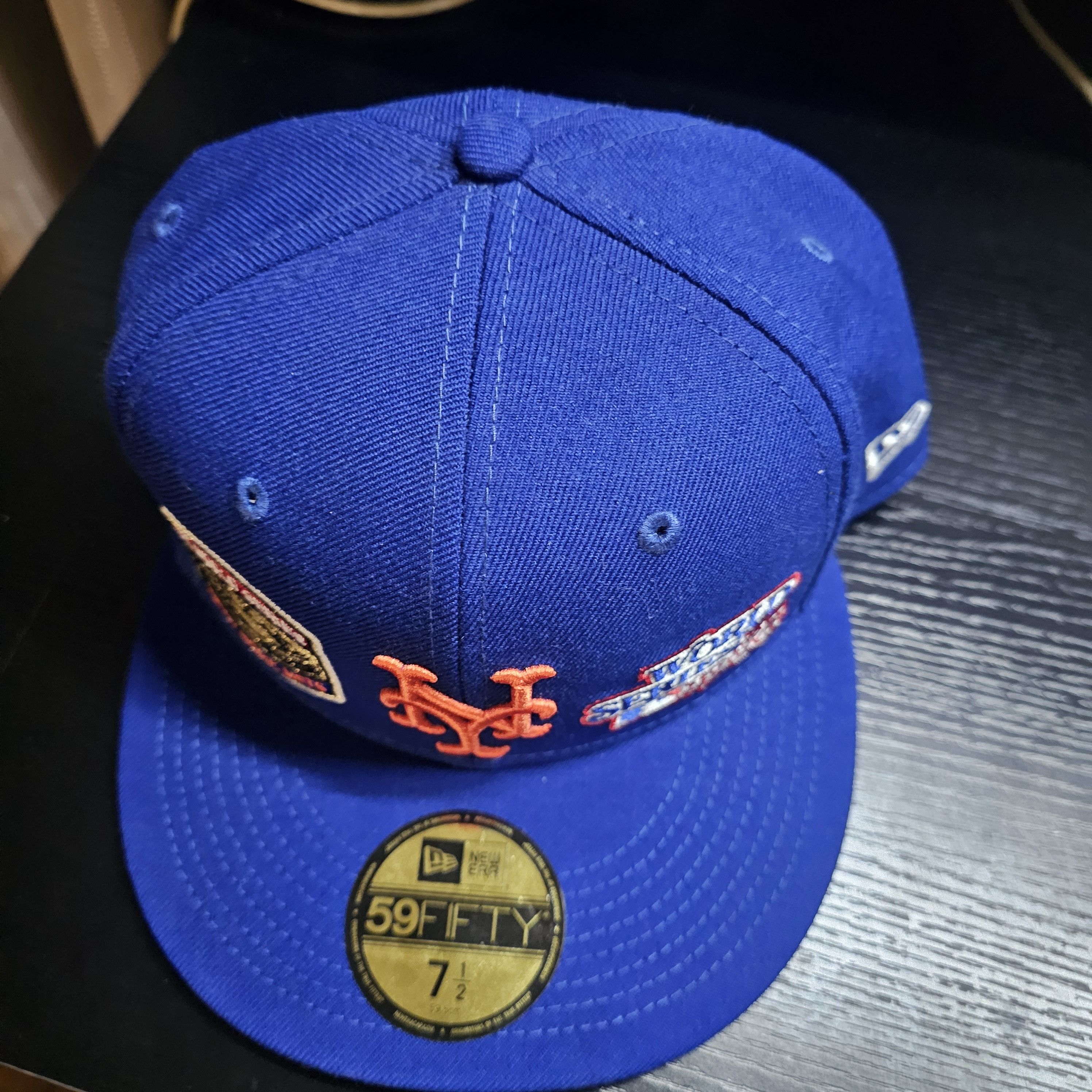 New Era Mets World Series Logos patches Size ONE SIZE - 5 Thumbnail