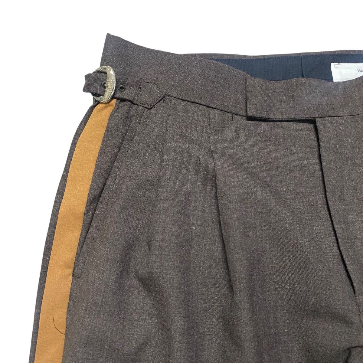 TOGA VIRILIS SS2020 TOGA VIRILIS Wool Ghurka Pants Side Stripe Size US 30 / EU 46 - 8 Thumbnail