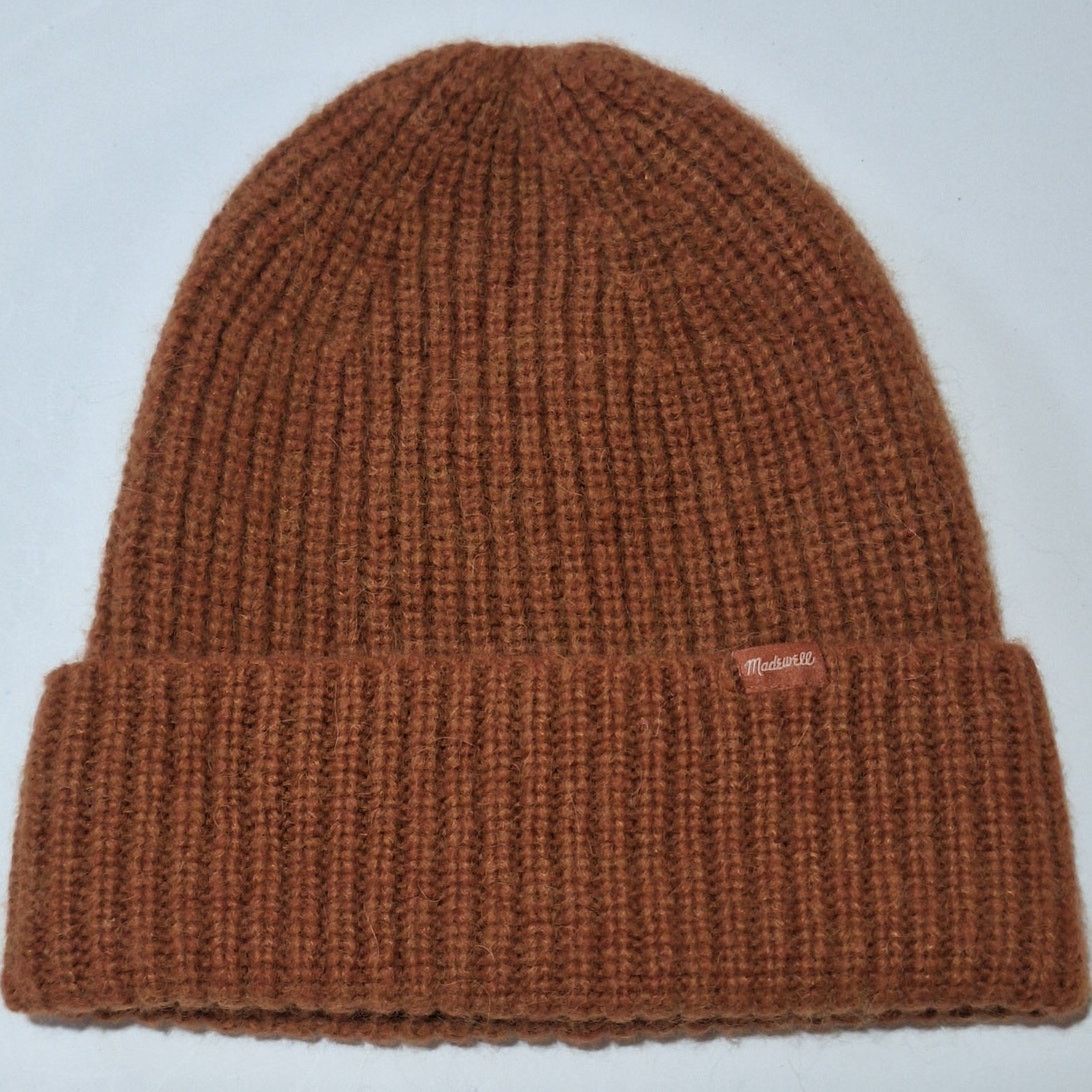 Madewell Madewell Beanie Women's OSFM Rust Mohair Wool Blend Outdoor Size ONE SIZE - 6 Thumbnail