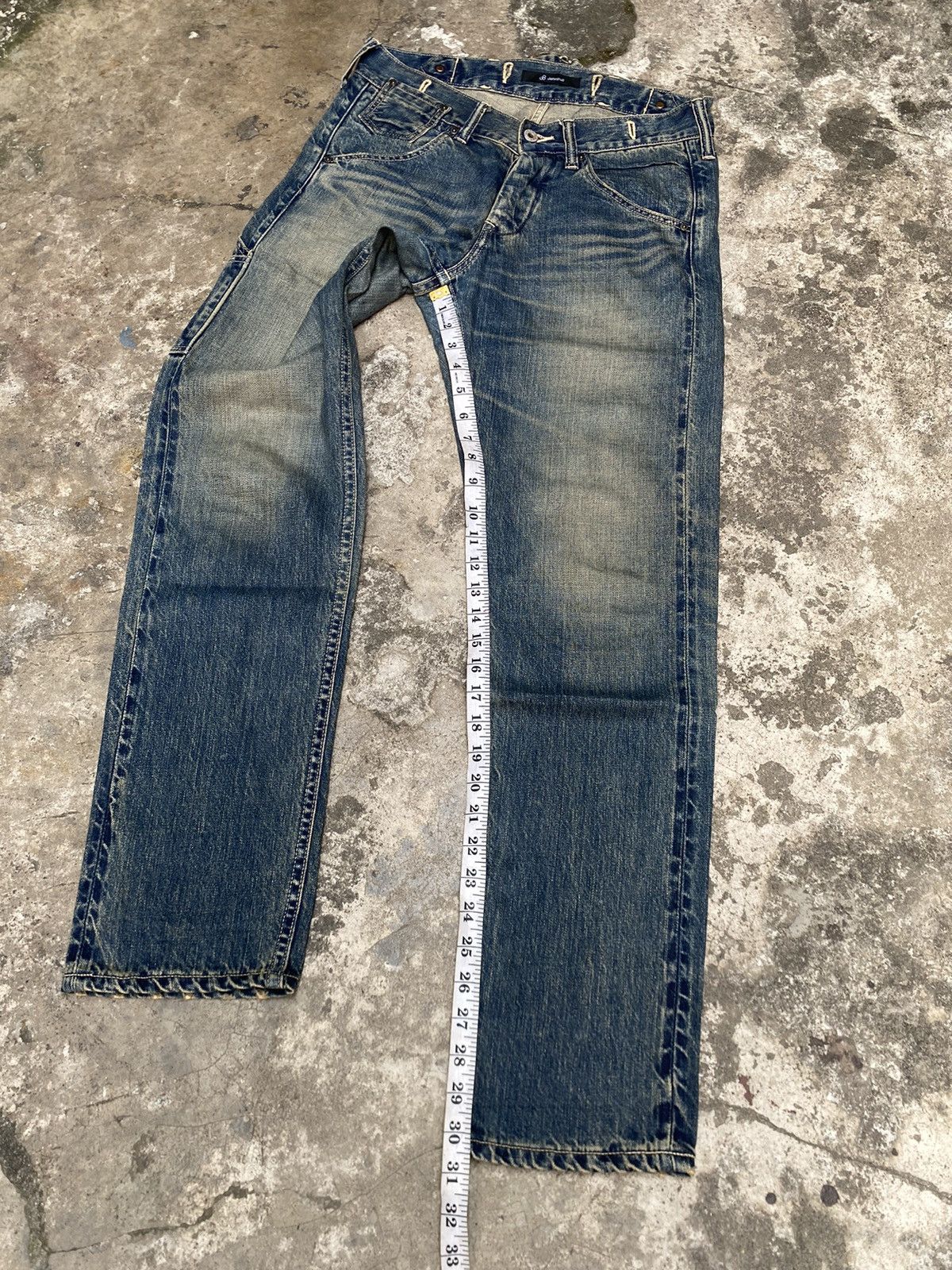 Johnbull Vintage Johnbull Selvedge Carpenter Buckleback Denim Size US 32 / EU 48 - 14 Thumbnail