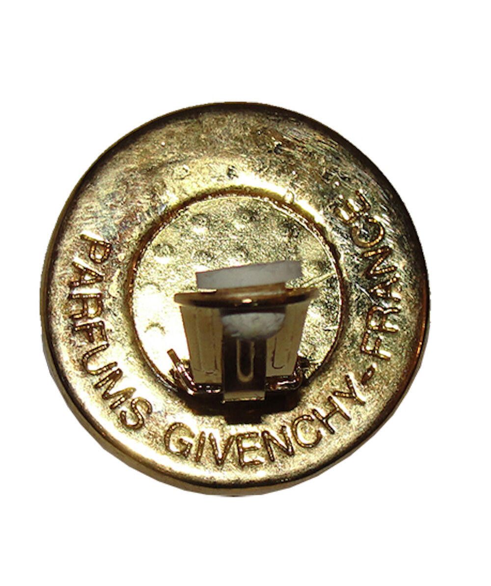 Givenchy Givenchy 3D Abstract Monogram Dome Earrings Size ONE SIZE - 5 Thumbnail