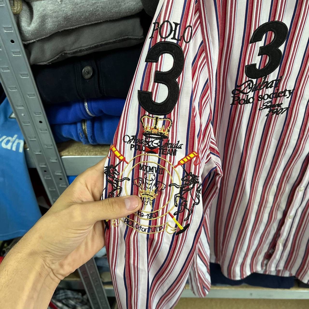Vintage Vintage Polo Society Dubai 1907 Polo Team Number #3 Viva Size US XXL / EU 58 / 5 - 6 Thumbnail