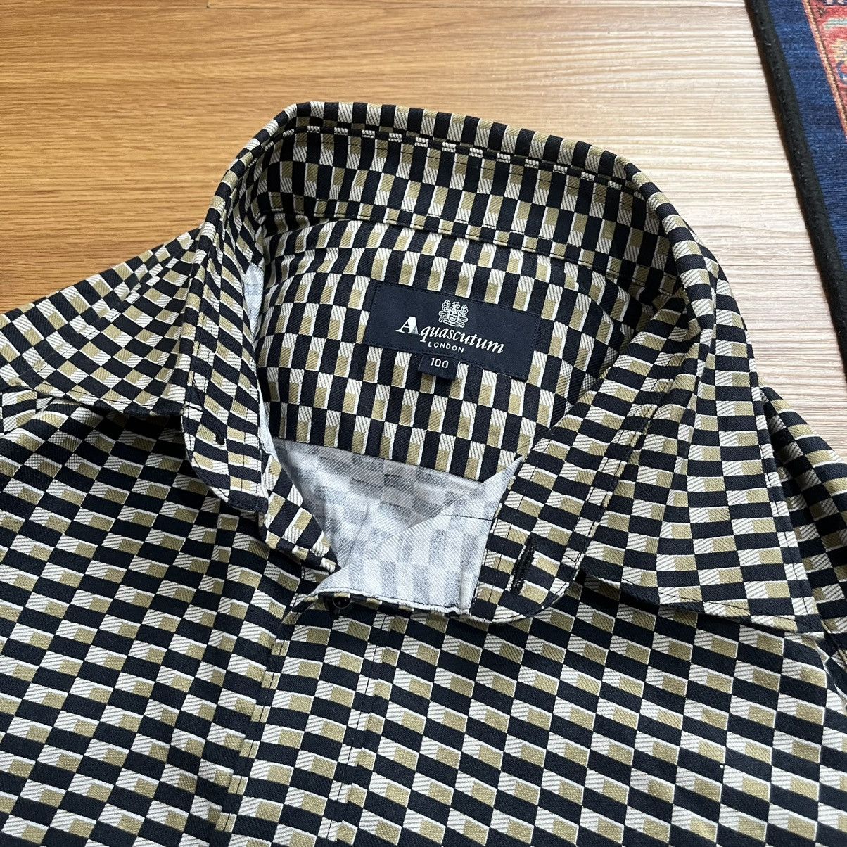Aquascutum Aquascutum Geometric Shirt Size US L / EU 52-54 / 3 - 3 Thumbnail