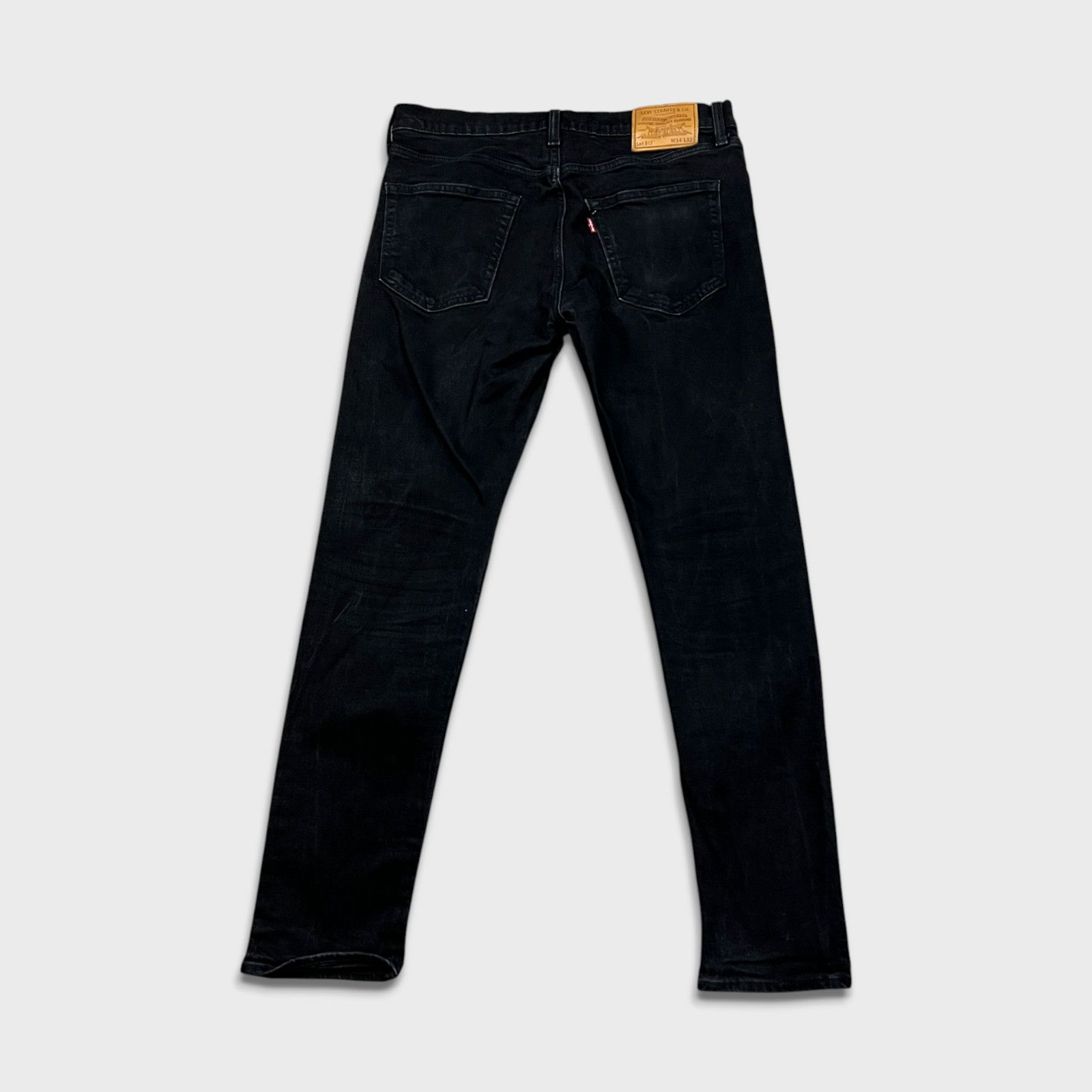 Levi's × Vintage Levi's 512 Jeans 34x30 Slim Taper Leg Mid Rise Stretch Denim Size US 34 / EU 50 - 5 Thumbnail