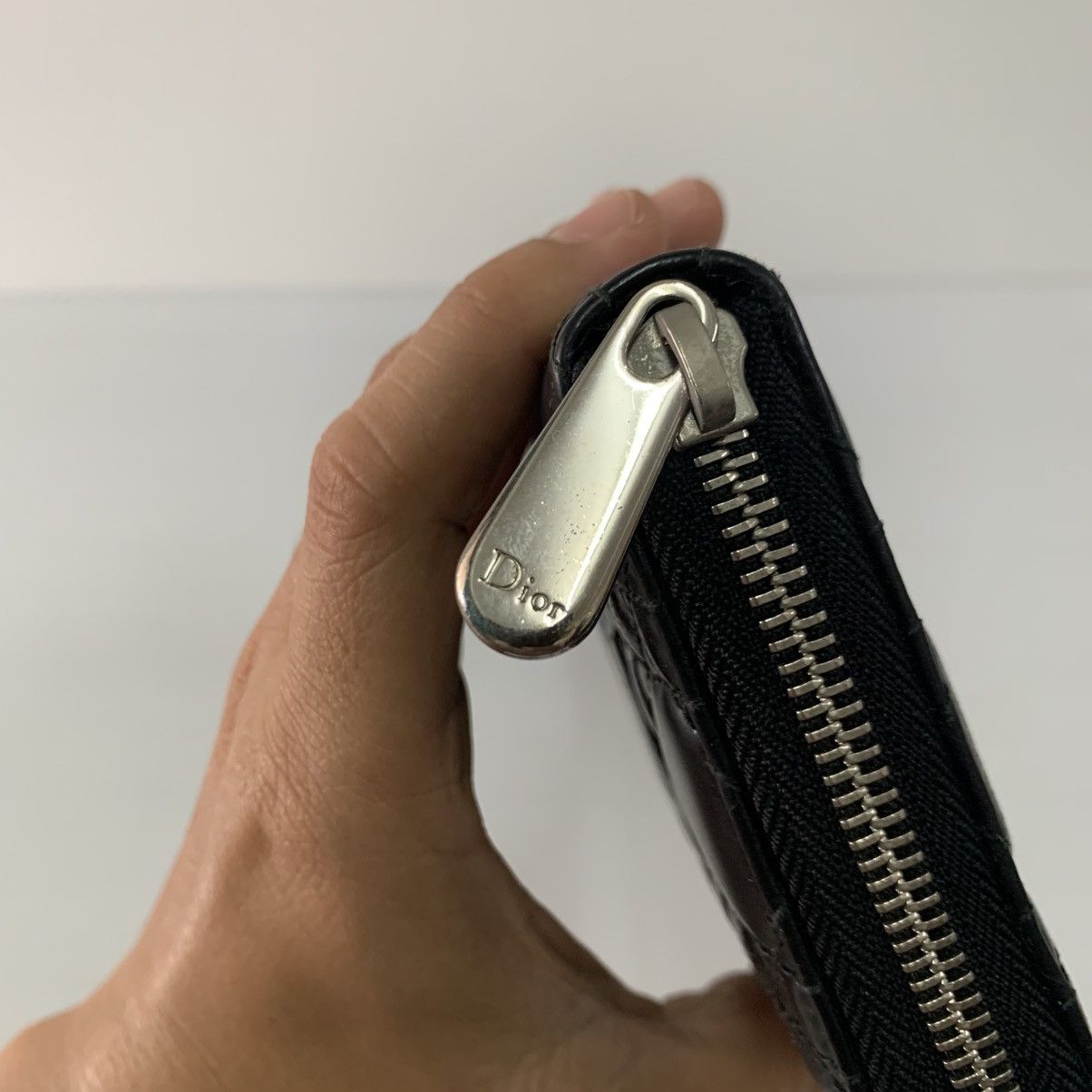 Dior Christian Dior Black Long Wallet Size ONE SIZE - 6 Thumbnail
