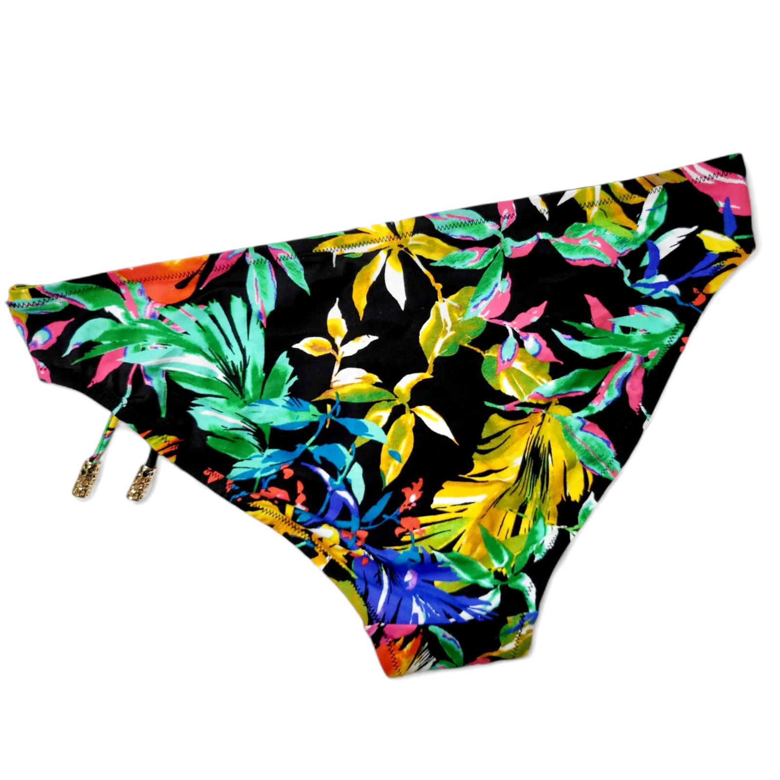 Other NWT PALMERS Fantasy Leaves Tropical Bikini Bottom Gold Drop Size 30" / US 8 / IT 44 - 3 Thumbnail