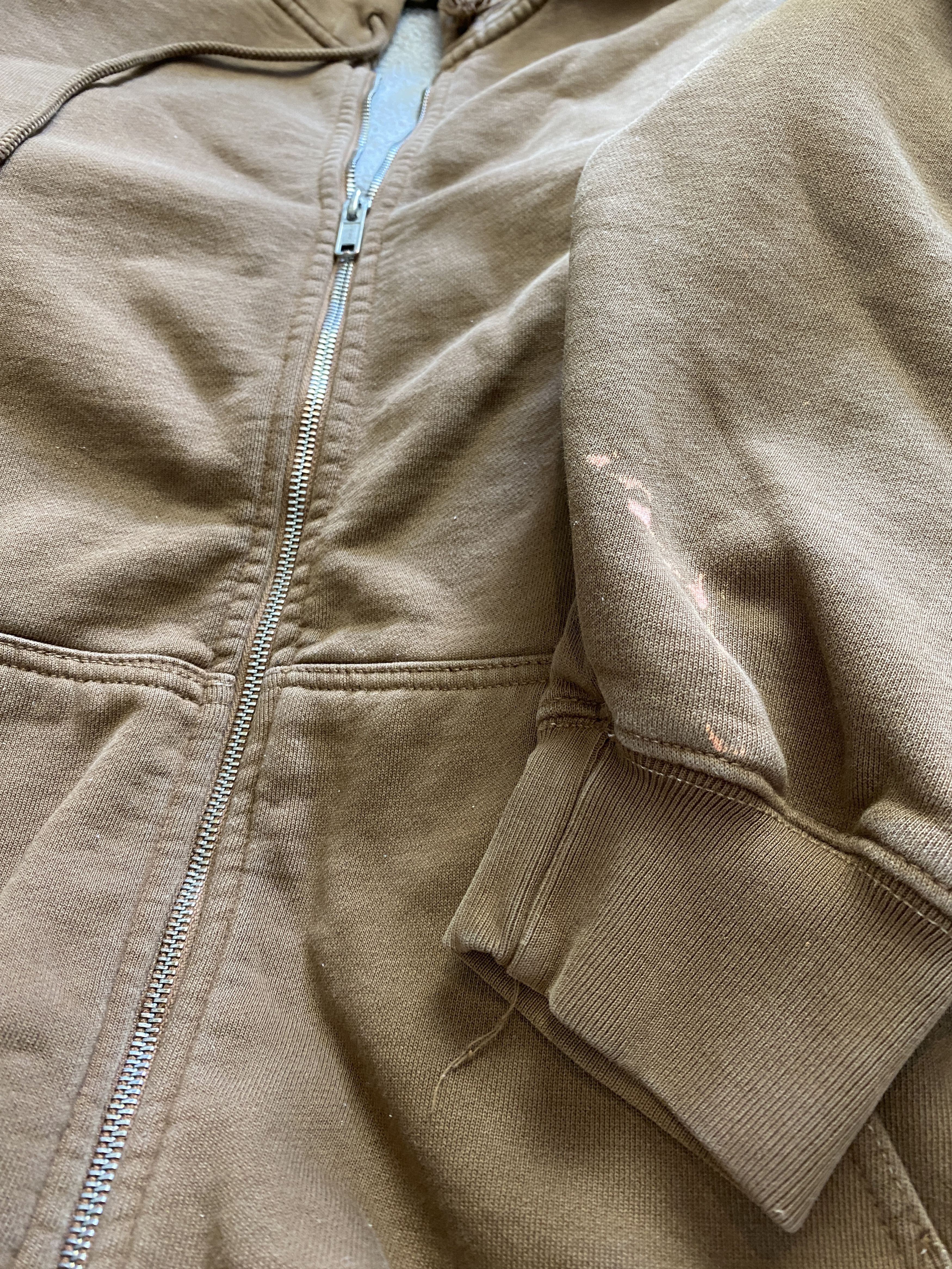 Other Brandy Melville thick oversized heavyweight zip-up hoodie Size US XL / EU 56 / 4 - 7 Thumbnail