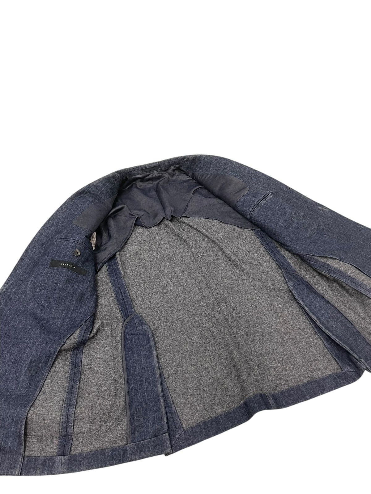 Boglioli Chore Jacket Boglioli Italy Wool Faded Striped 6🟩7 Size US M / EU 48-50 / 2 - 15 Thumbnail