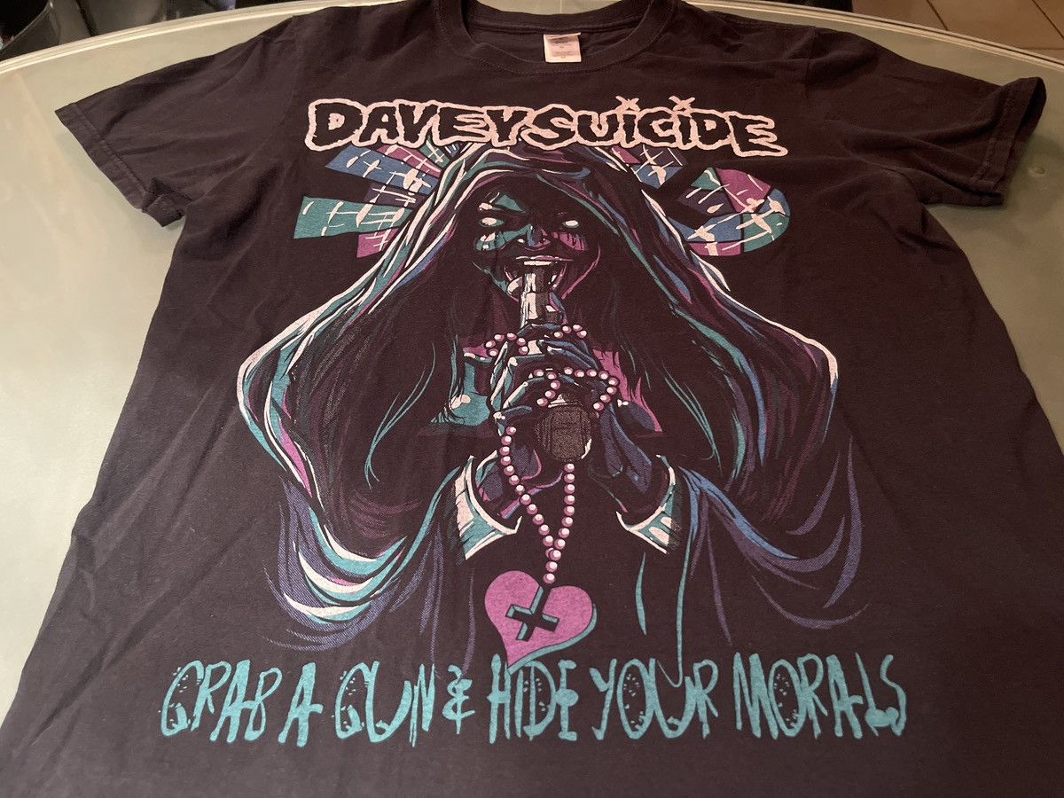 Other DAVEY SUICIDE Hide Your Morals Shirt M Size US M / EU 48-50 / 2 - 2 Thumbnail