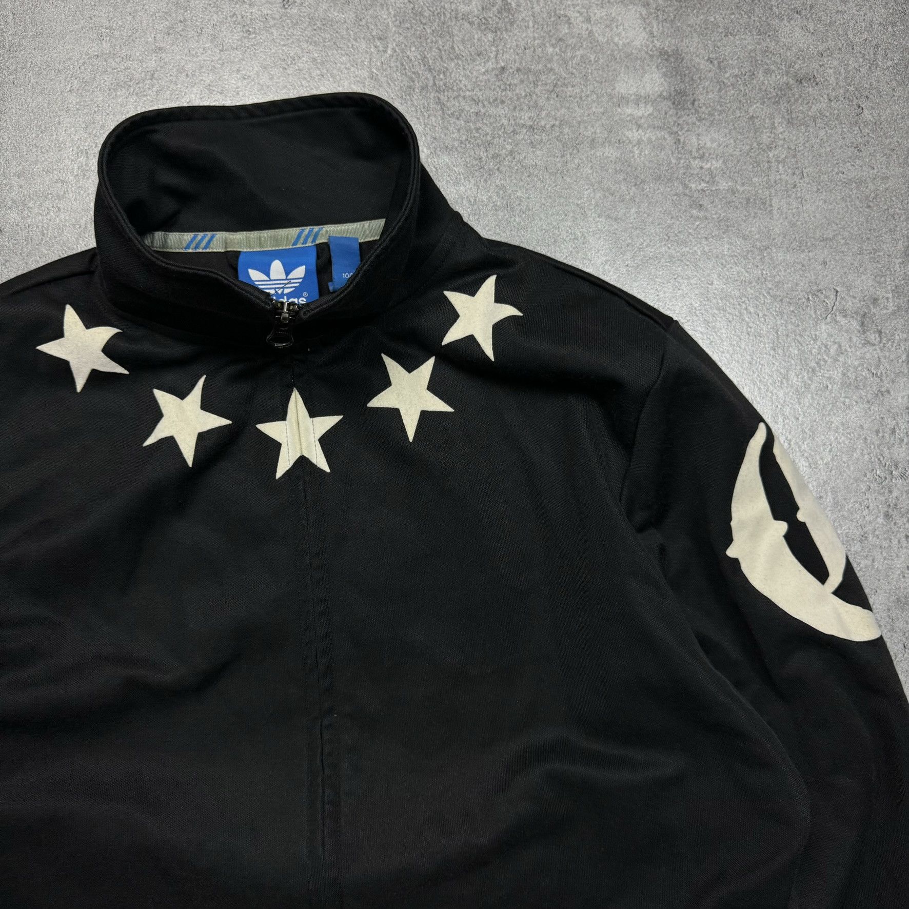 Adidas Adidas Originals Star TT F78080 Mens Track Jacket Size US M / EU 48-50 / 2 - 2 Thumbnail