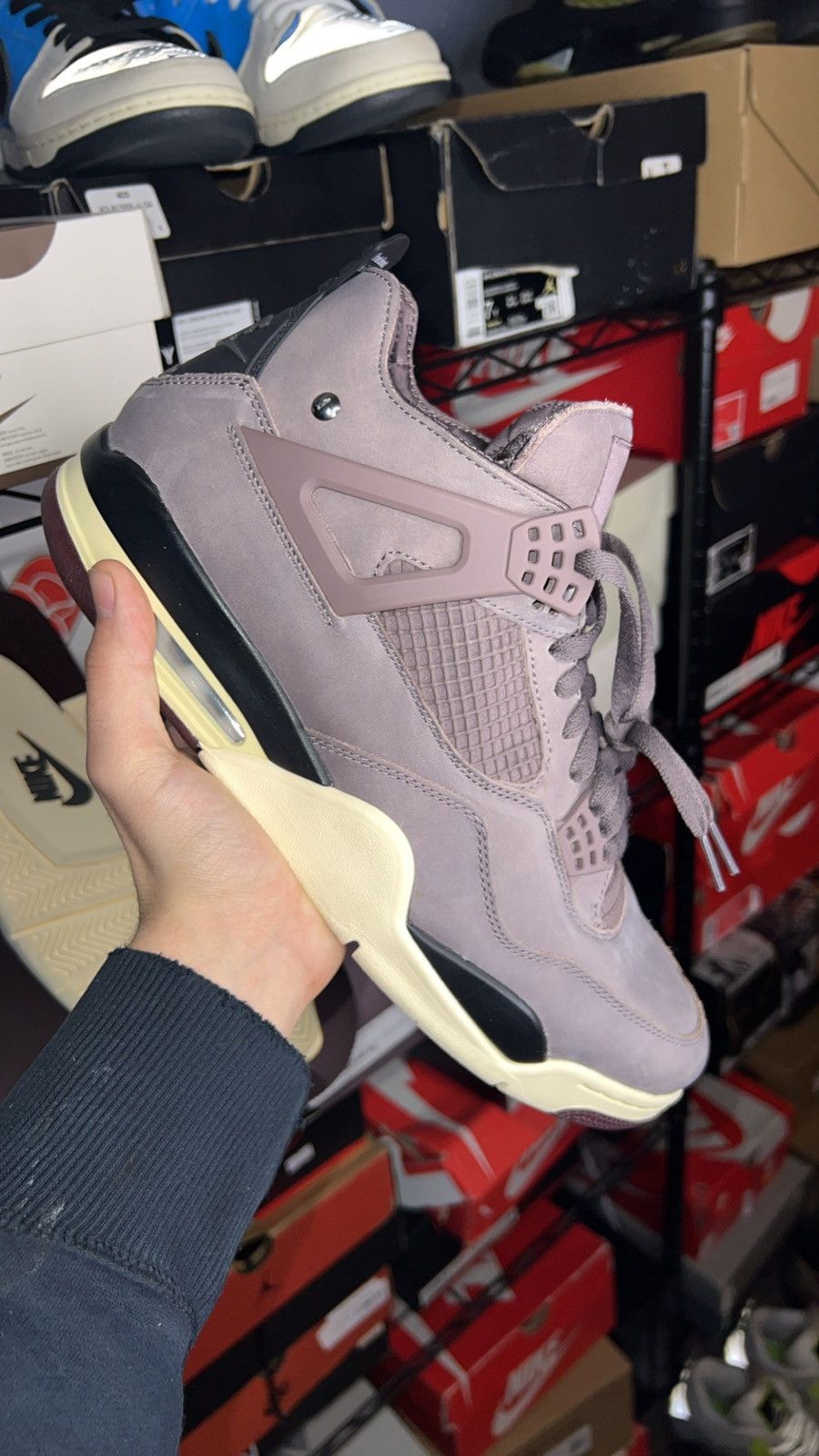 Jordan Brand Jordan 4 a ma violet ore Size US 12.5 / EU 45-46 - 1 Thumbnail