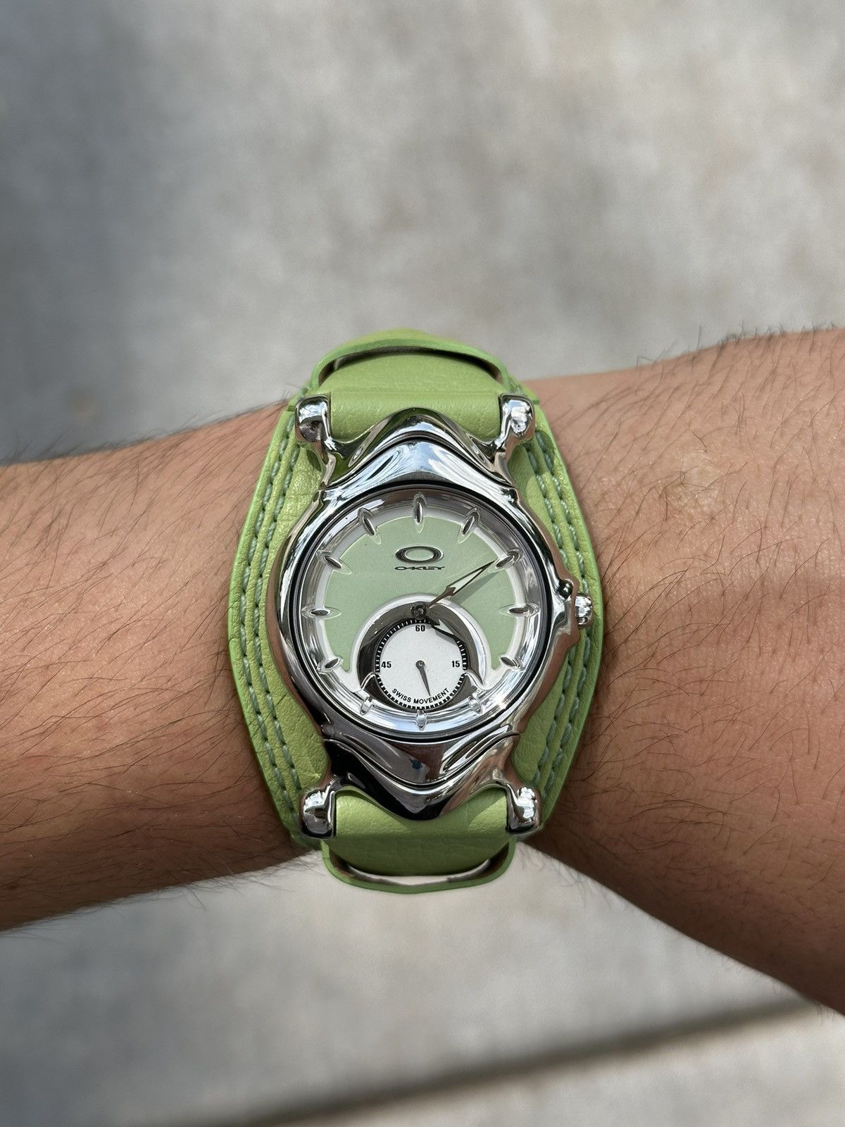 Oakley Vintage Y2K Oakley Jury saddleback sapphire crystal watch Size ONE SIZE - 6 Thumbnail