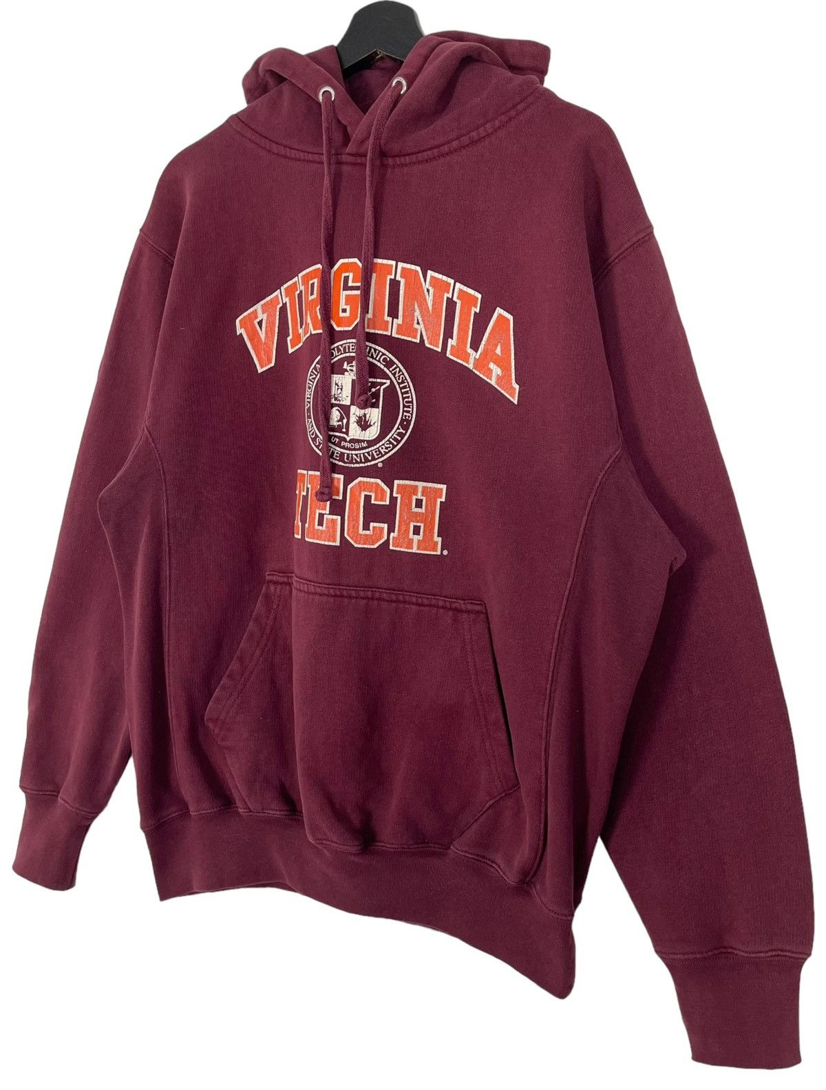 Vintage Vintage Virginia Tech University Hoodie Size US L / EU 52-54 / 3 - 3 Thumbnail