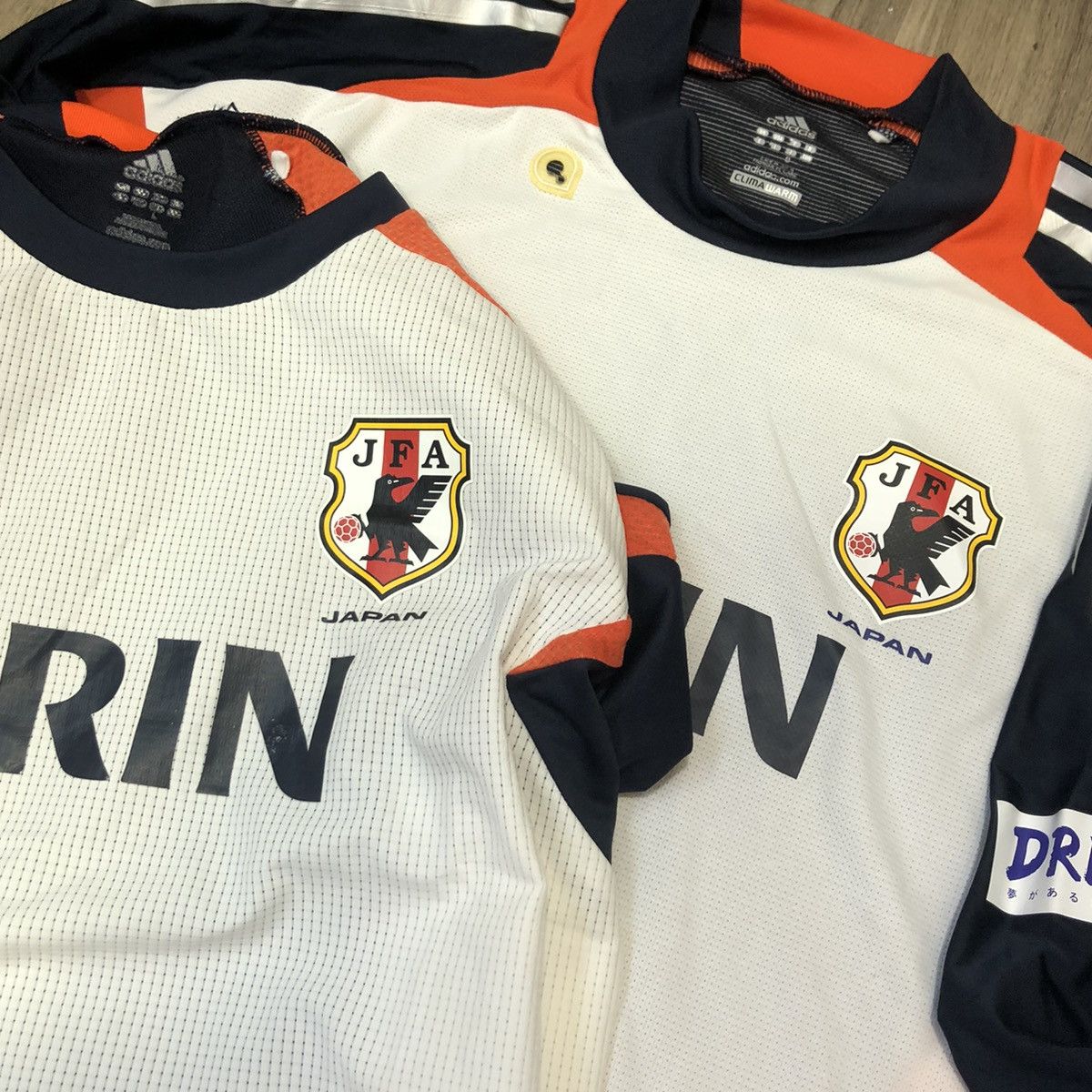 Adidas × Japanese Brand Japan 11/12 player issued/worn longsleeves training jersey Size US M / EU 48-50 / 2 - 7 Thumbnail